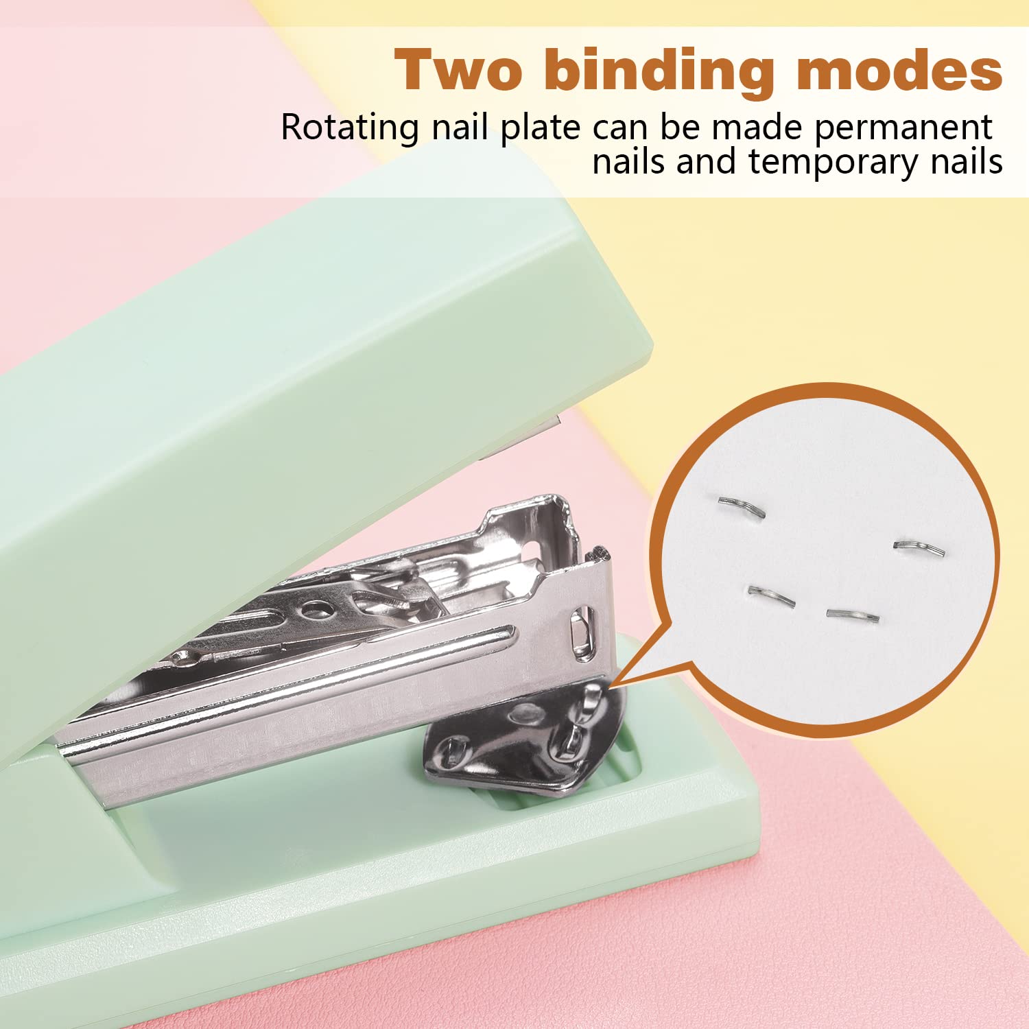 Tamaki Heavy Duty Stapler - Green Office Stapler for Desk, Portable & Durable Stapling Tool - Perfect for Home Office, School, and Business Use
