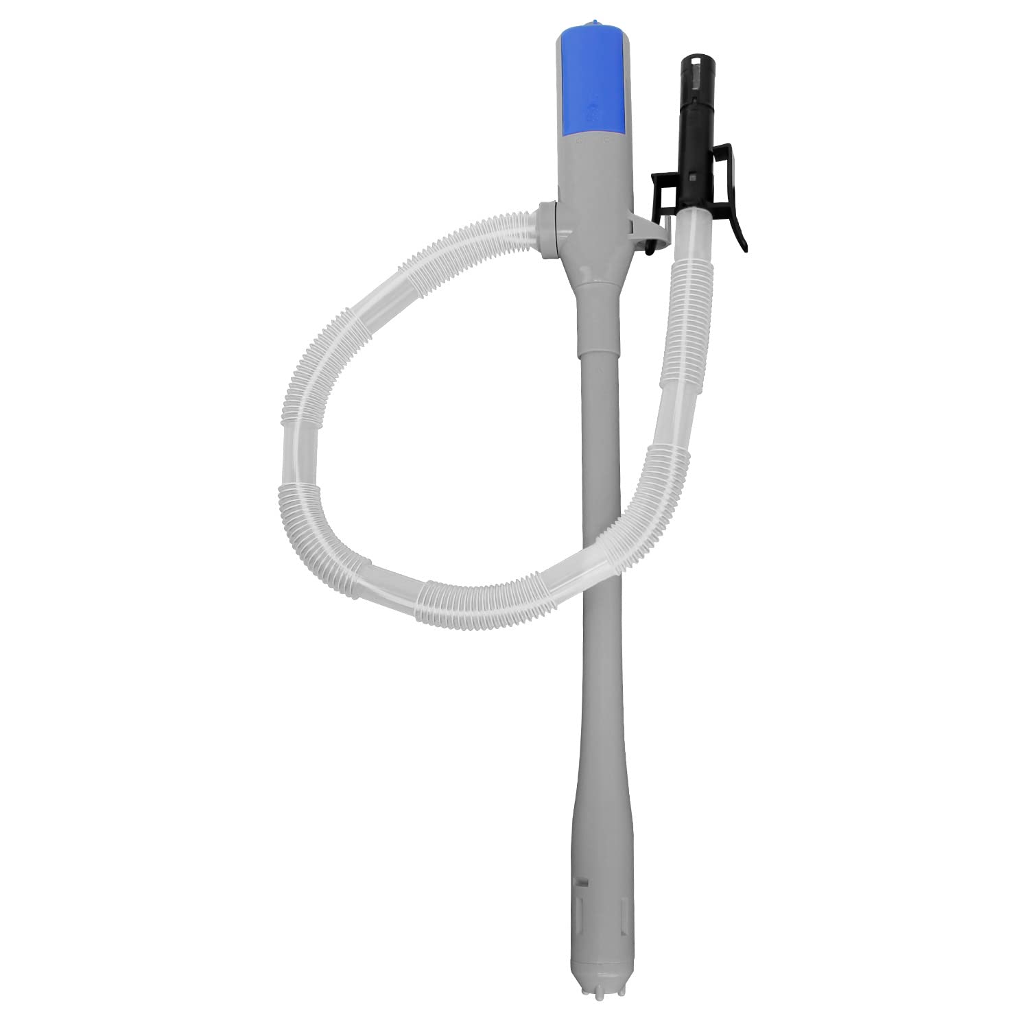 TERA PUMP Battery Operated Liquid Transfer Pump with Auto Stop Sensor - 2 AA Powered (Batteries Not Included) - Perfect for Gasoline, Oil, Water & Chemical Transfer in Garage, Workshop or Outdoor Use