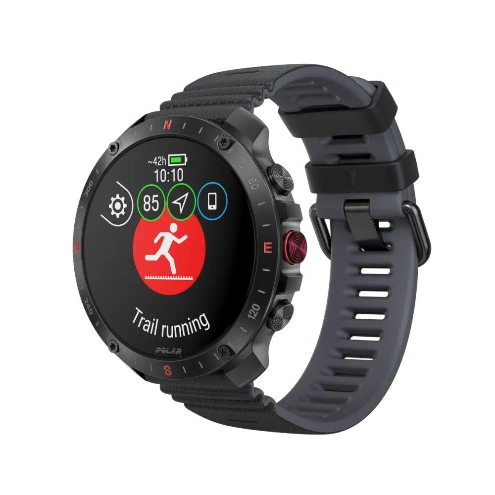 Polar Grit X2 Pro Premium GPS Smart Sports Watch - Multisport Fitness Tracker with Heart Rate Monitor, Waterproof Design for Running, Cycling & Outdoor Adventures