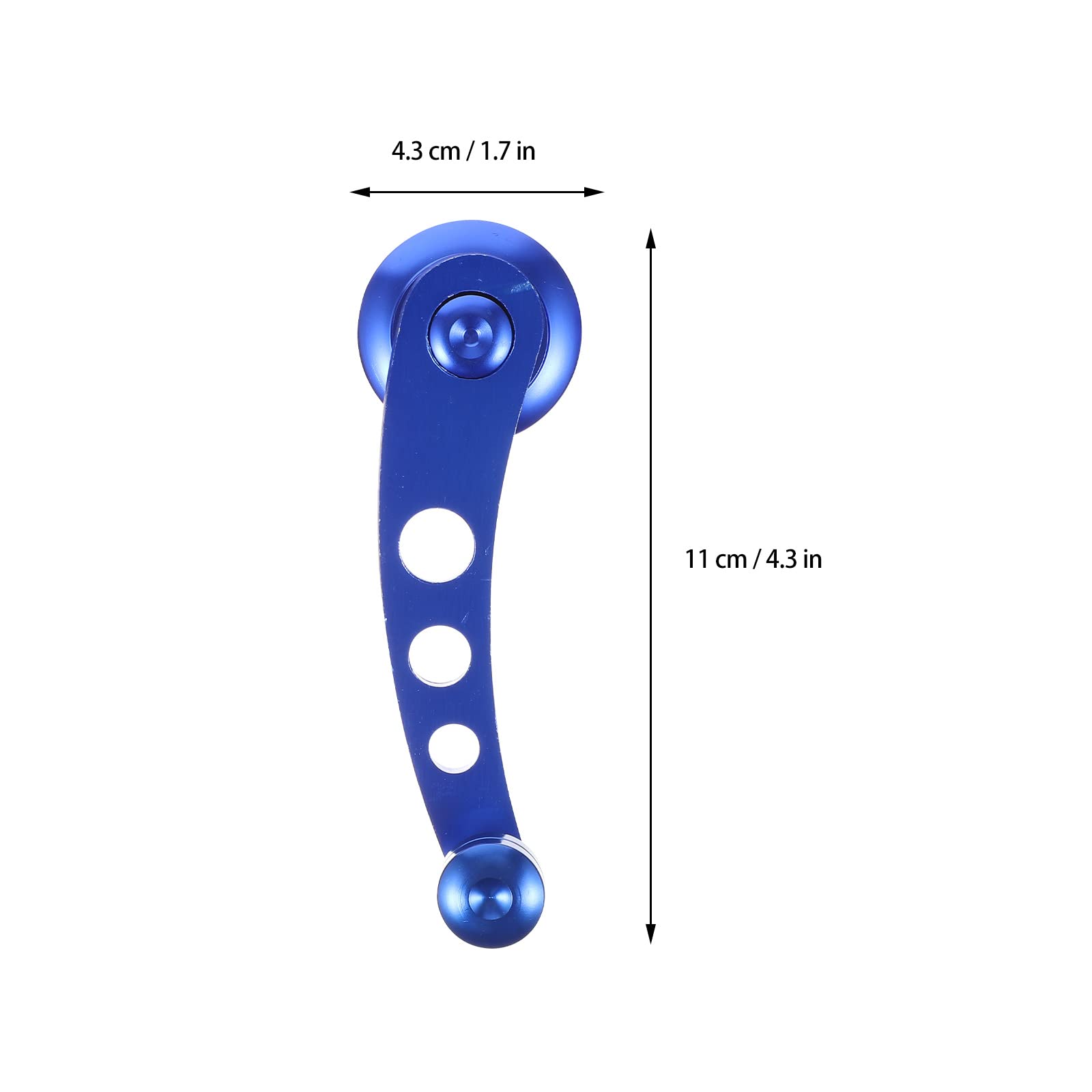 Veemoon Car Window Crank Handle Set - Replacement Window Winder Riser with Mounting Hardware - Universal Fit for Most Vehicles - Durable Blue Car Accessories for Smooth Window Operation