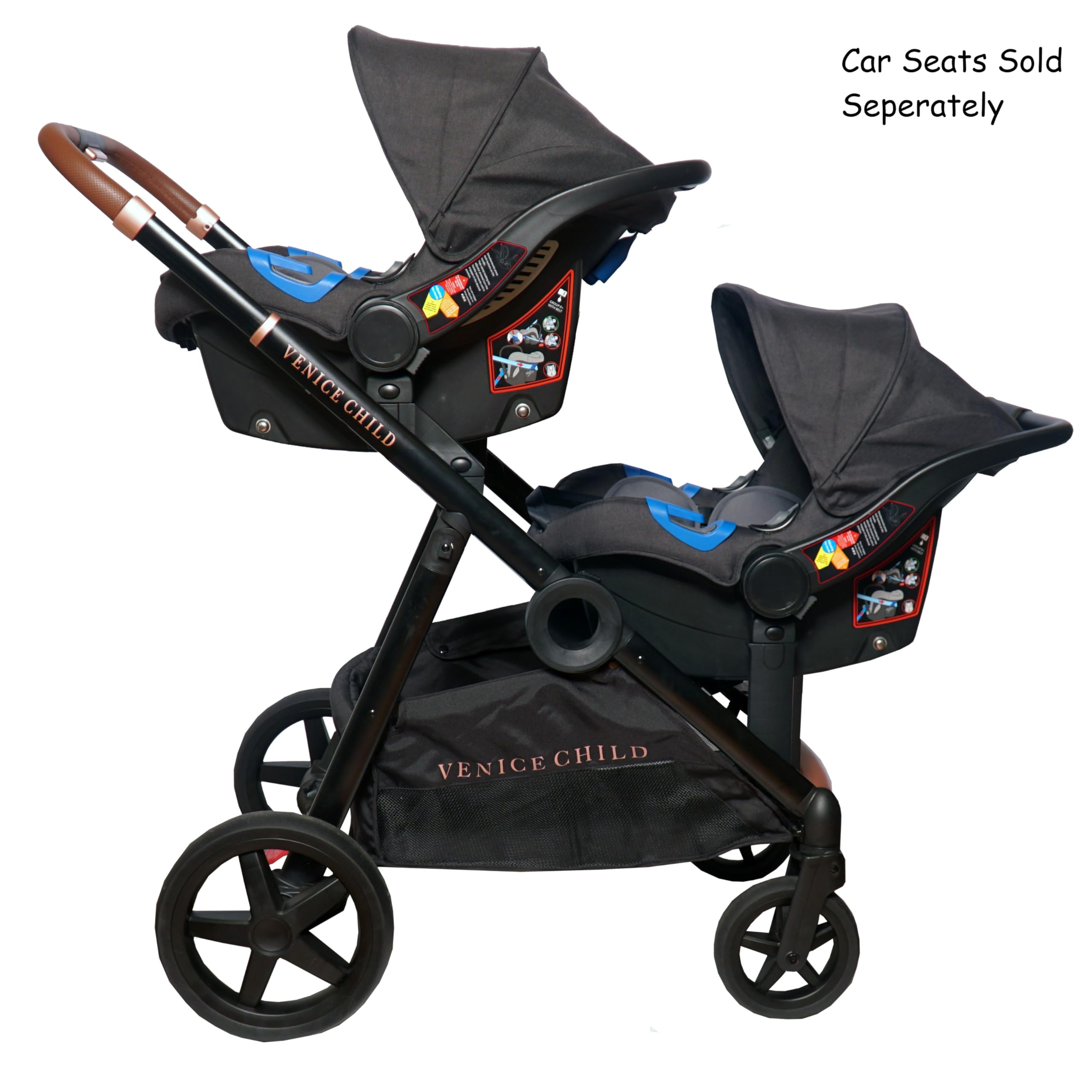 Venice Child Maverick Stroller System - Lightweight Travel Stroller for Toddlers & Infants | Perfect for City Walks, Shopping & Air Travel