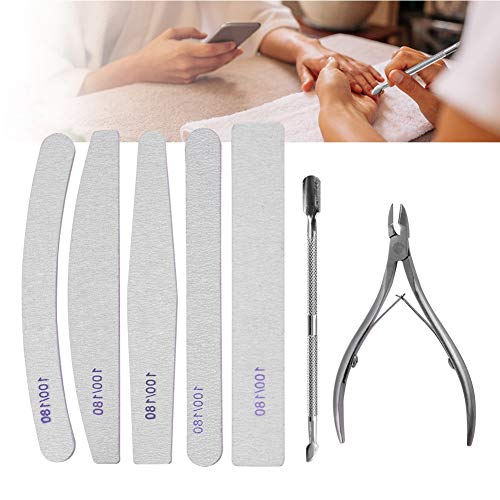 Professional Nail Buffer & File Set - Manicure Pedicure Kit with Sanding Sponge & Polisher for Salon & Home Nail Care | Perfect for DIY Nail Art & Professional Grooming