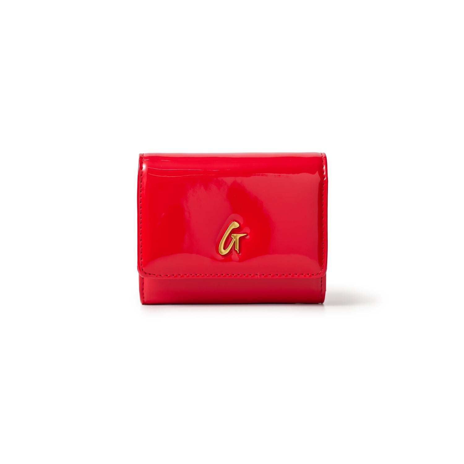 Standard Gold Compact WOC Mirror Red Crossbody Bag for Women – Perfect for Parties, Date Nights & Everyday Use