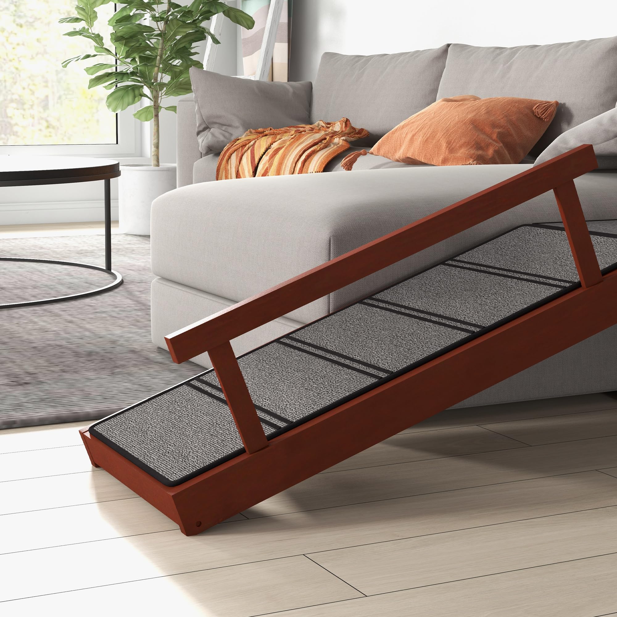 PawHut Adjustable Dog Ramp for Small Medium Large Dogs - 49