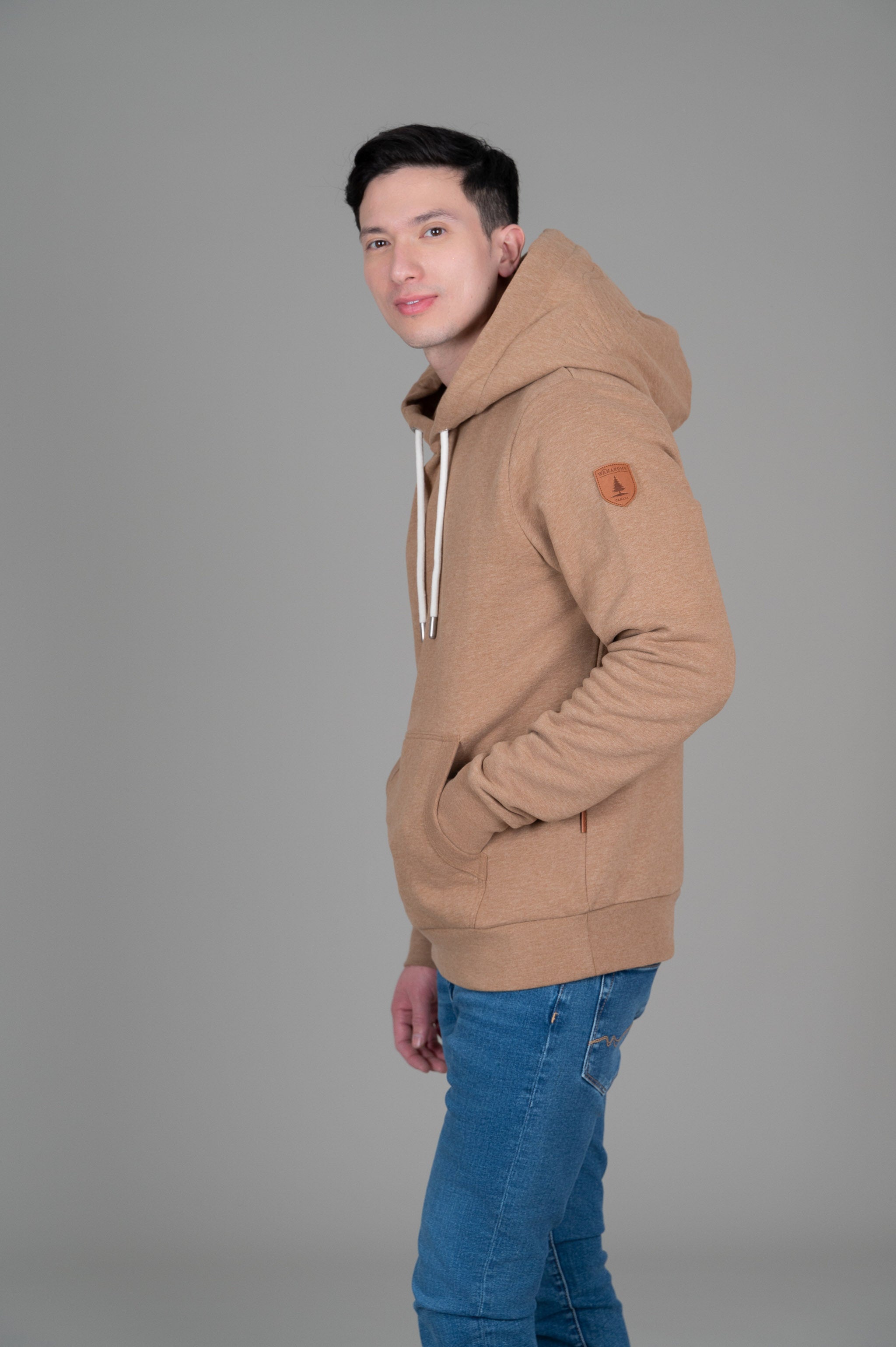 Bill Caramel Hoodie - Soft & Stylish Unisex Pullover Sweatshirt | Cozy Casual Wear for Men & Women | Perfect for Fall, Winter & Outdoor Activities