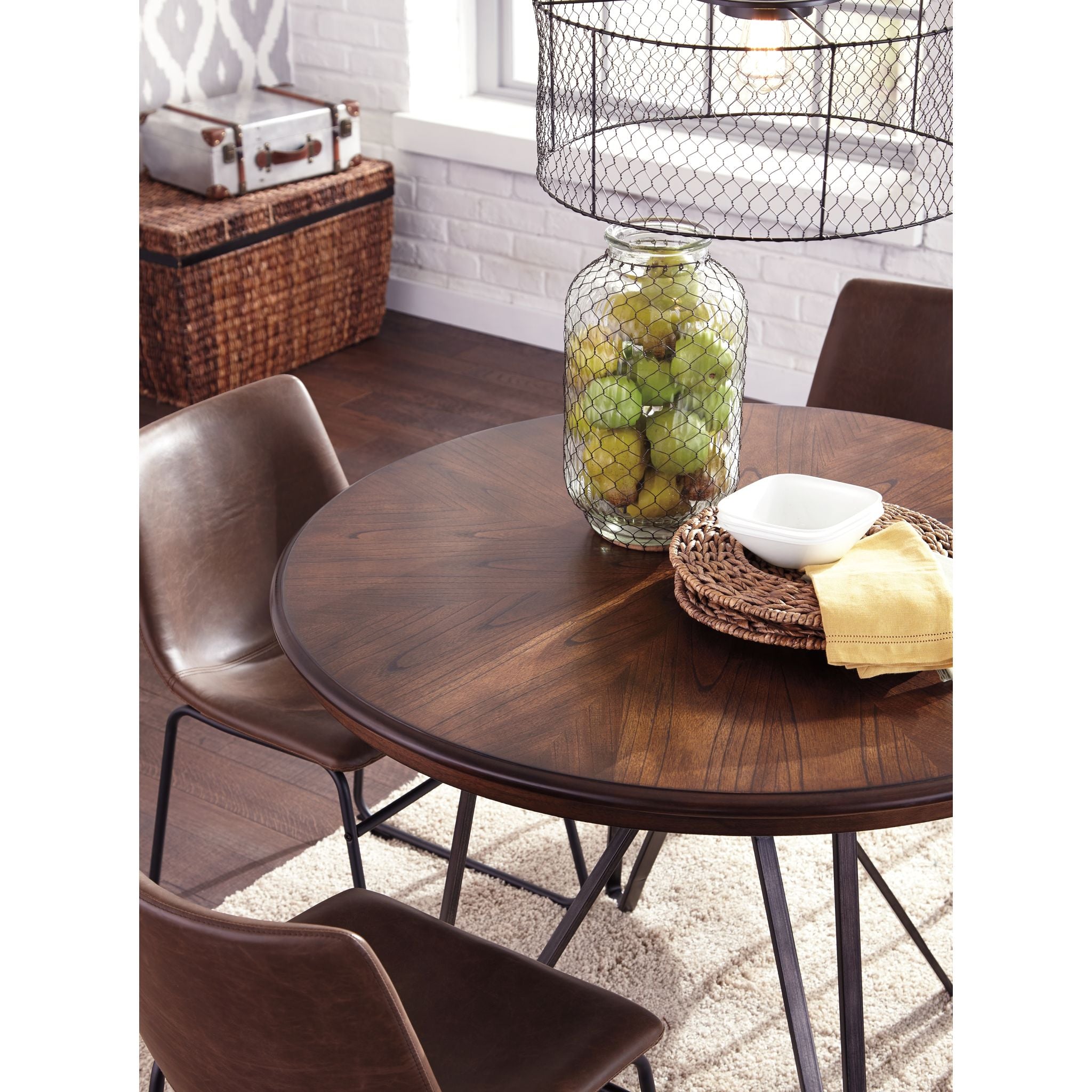 Centiar Modern Dining Table - 6 Seater Wooden Kitchen Table for Home & Restaurant - Perfect for Family Dinners & Entertaining Guests