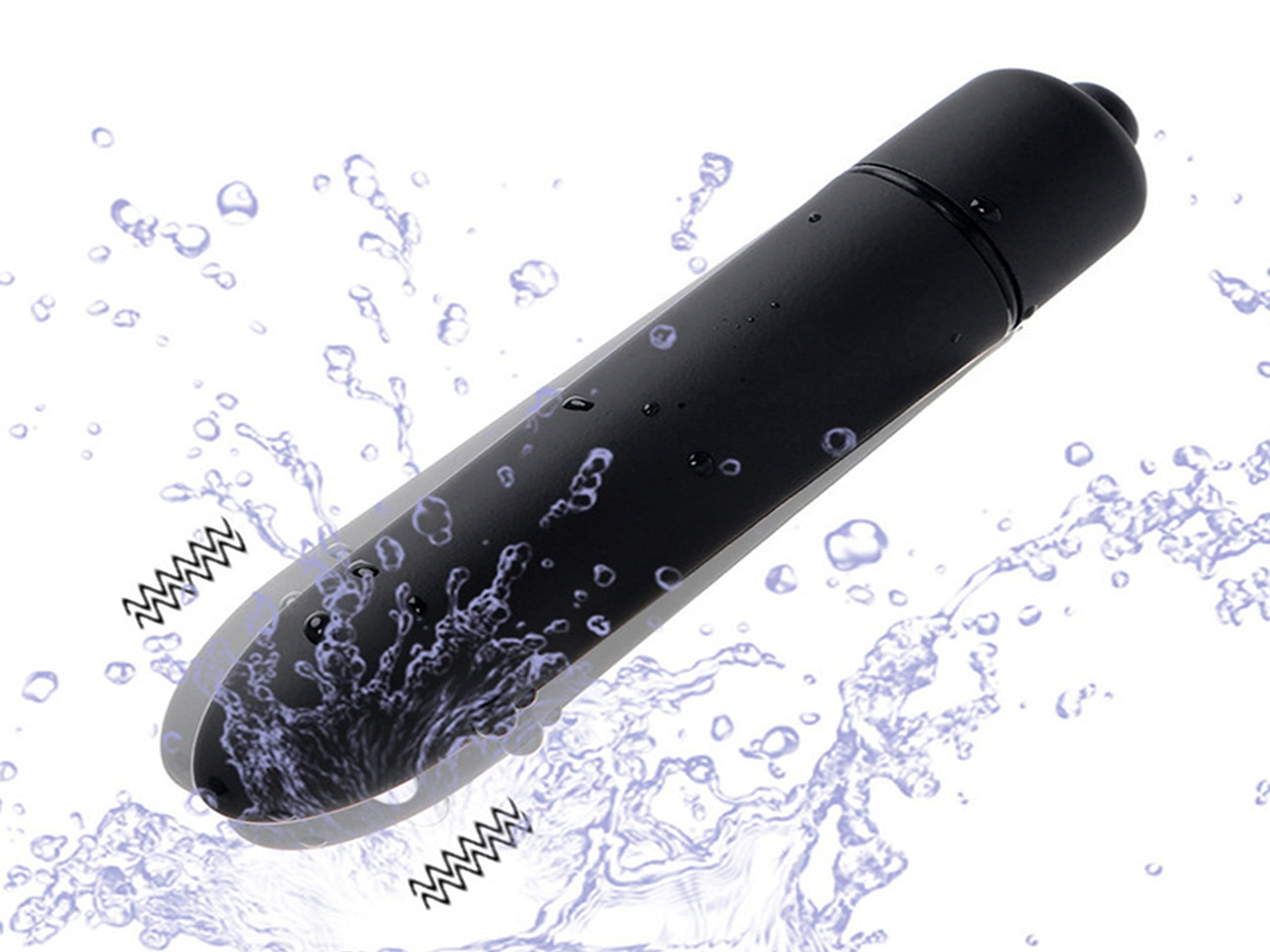 Mini Bullet Vibrator - Rechargeable Clitoral Stimulator for Women, Waterproof & Quiet Personal Massager - Perfect for Solo Play & Couples (Baby Pink)
