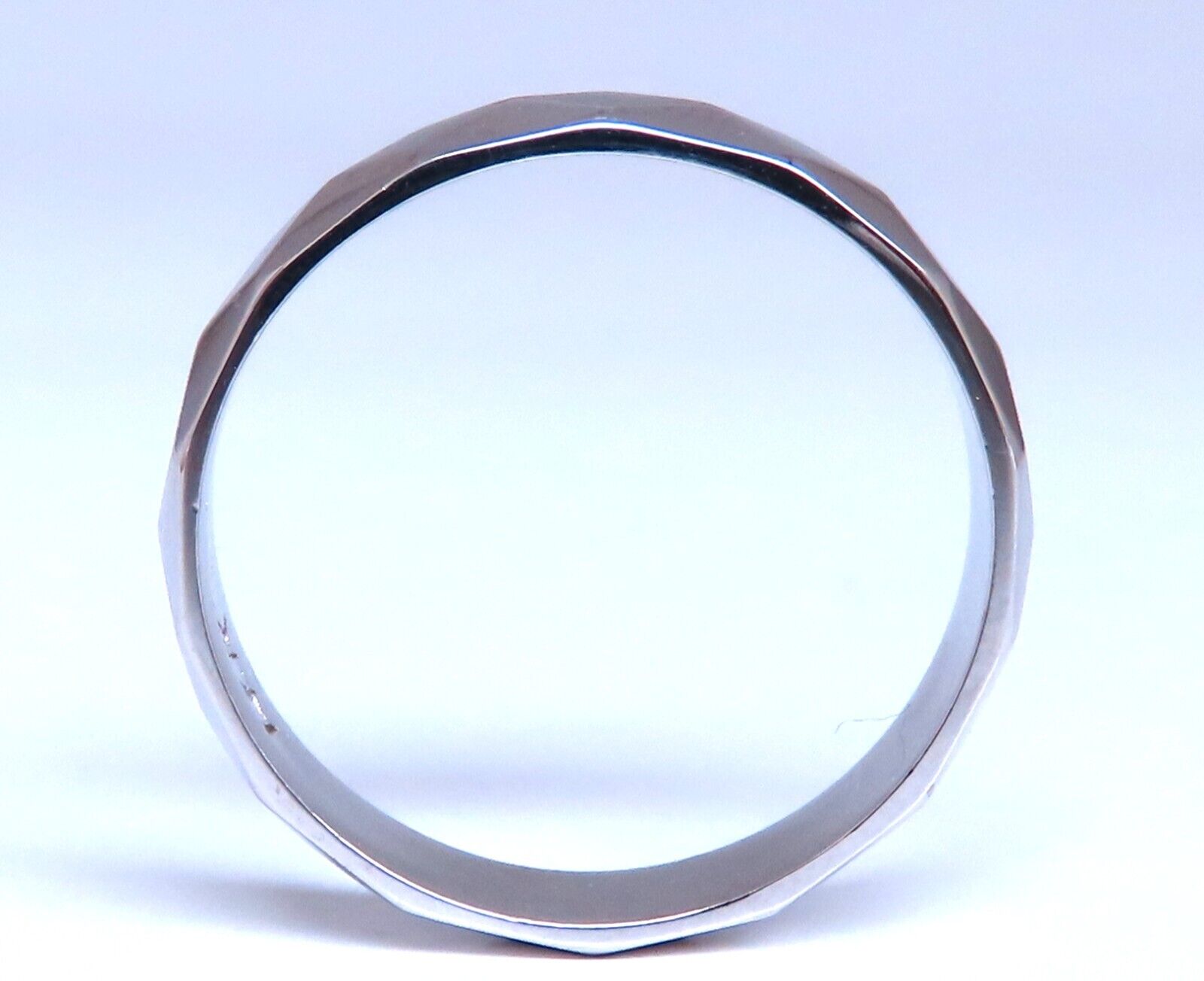 14Kt Gold Cross Cut Wedding Band Ring - Size 11 (4.4mm Width) - Perfect for Anniversaries, Engagements & Everyday Luxury Jewelry