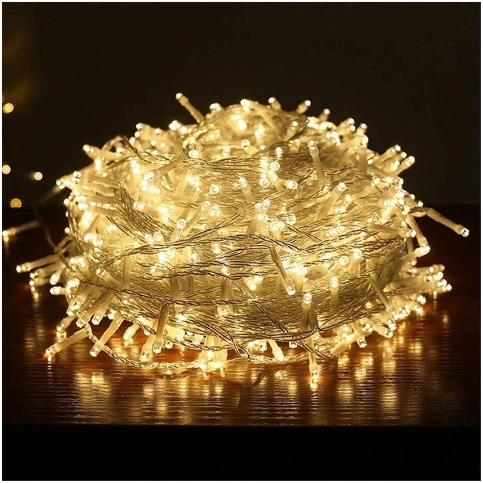 LIUPENGWEI LED Fairy Lights String - 8 Lighting Modes, 33ft Waterproof Wire Lights for Indoor & Outdoor Decor - Perfect for Christmas, Weddings, Patio, Garden, Gazebo, and Party Decorations