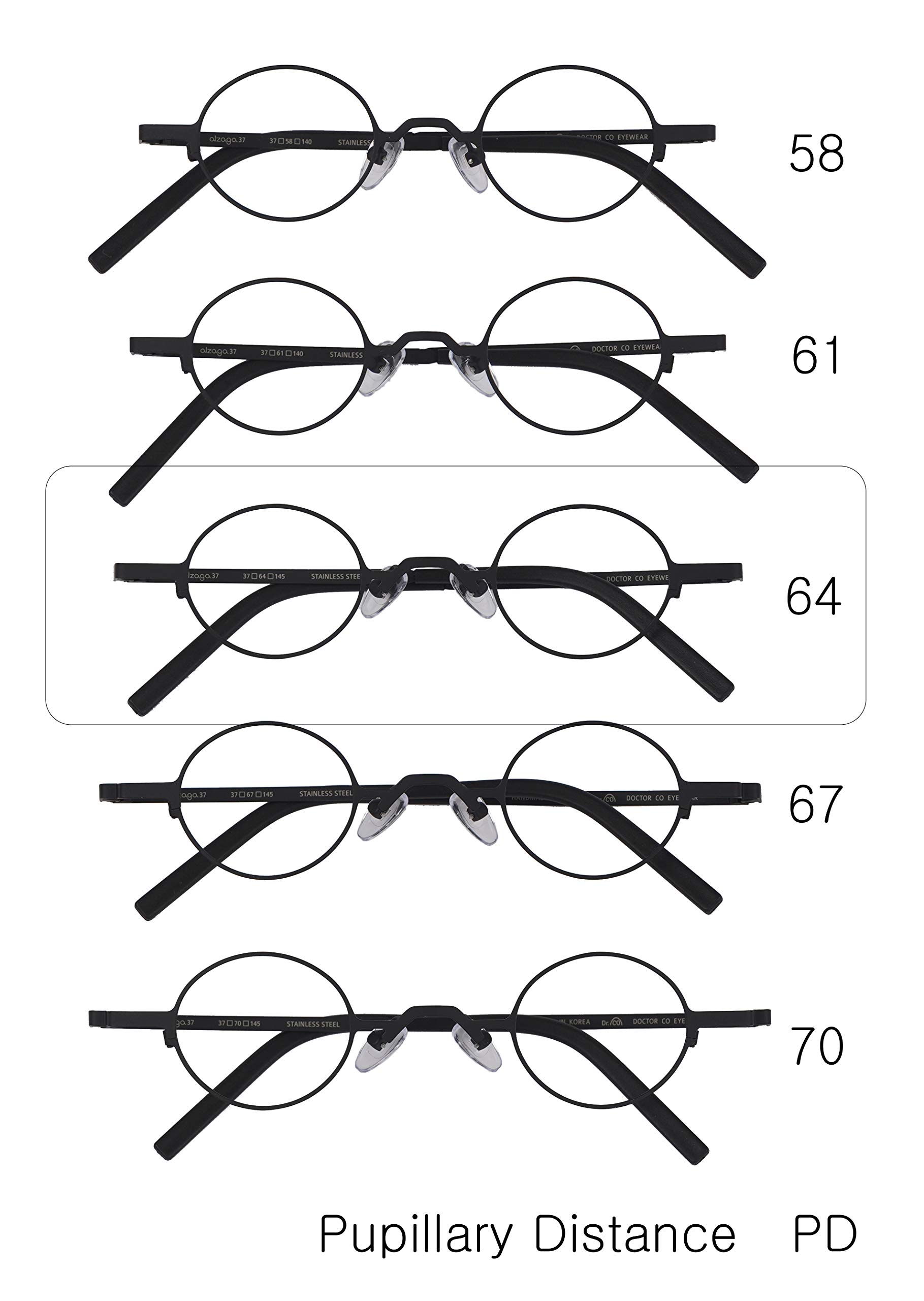 High Prescription Glasses Frames for High Myopia – Durable & Stylish Eyewear for Thick Lenses (64) – Perfect for Work, Reading & Daily Wear