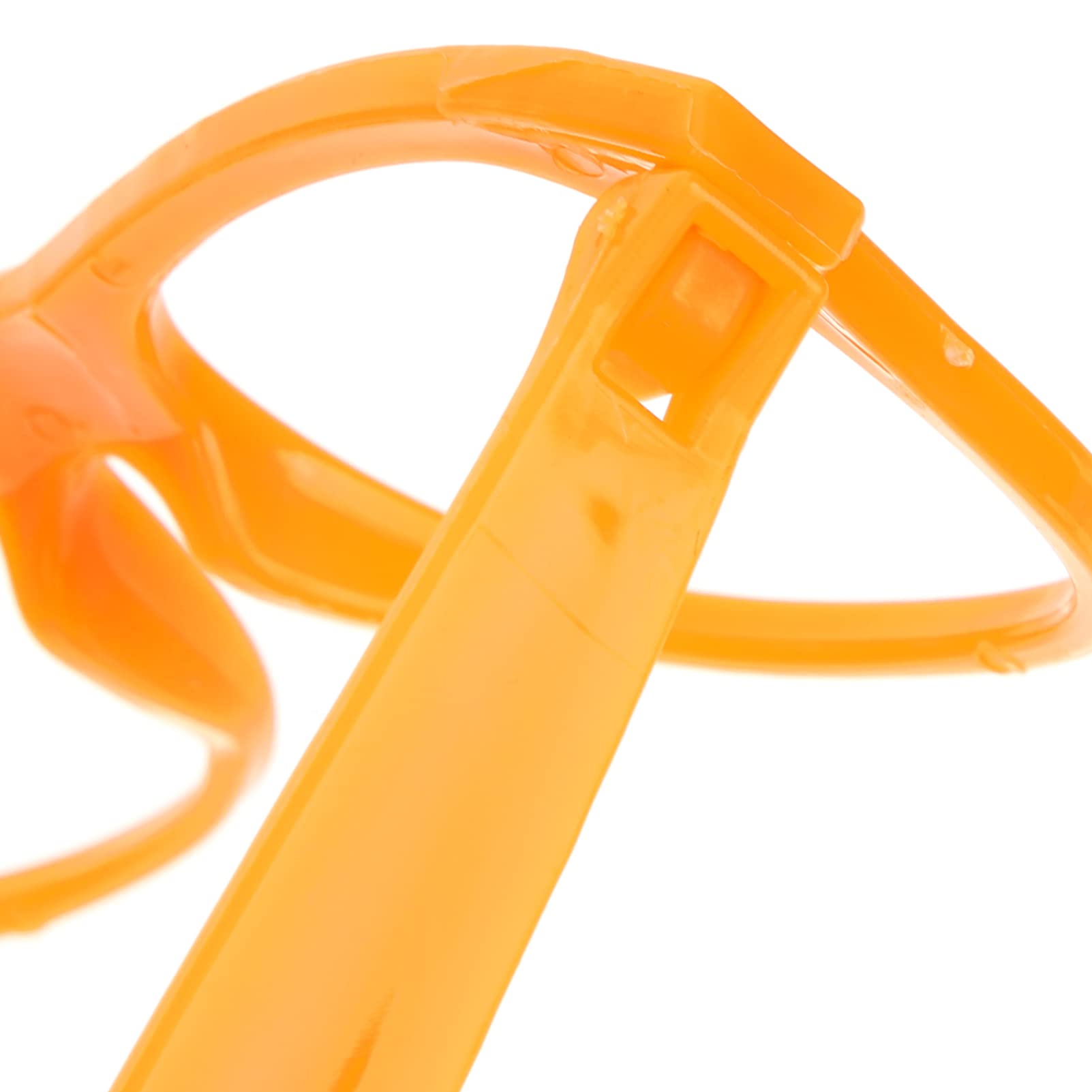 SOIMISS 36 Pcs Fun Baby Doll Glasses Frames - Colorful Kids Party Accessories, Toddler Pretend Play Toy, Orange PP Plastic Eyewear for Dress Up & Role Play Games | Perfect for Birthday Parties, Halloween Costumes & Photo Props