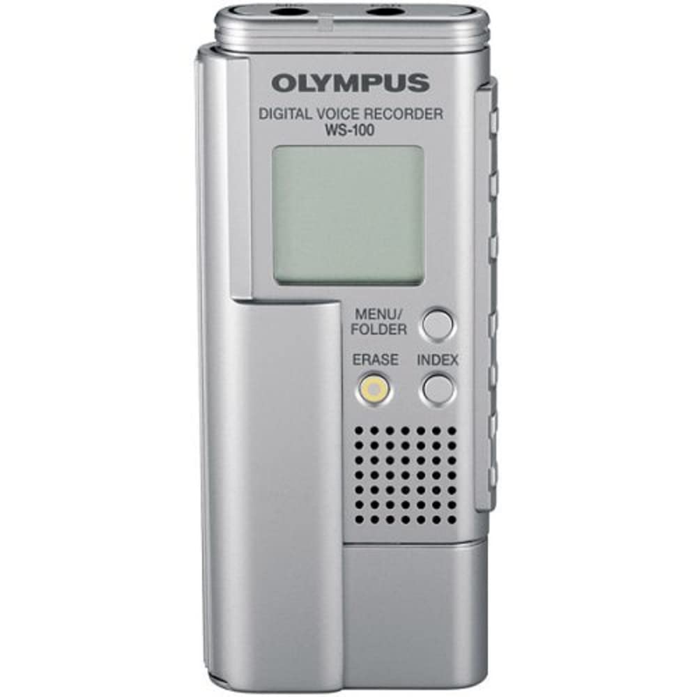 Olympus WS-100 Digital Voice Recorder 64MB Memory with USB Interface - Perfect for Lectures, Meetings & Interviews