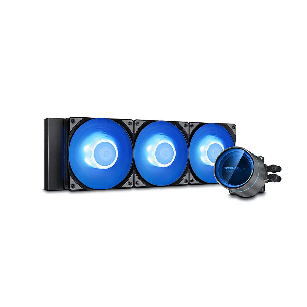 Deepcool Castle 360EX A-RGB All-in-One Liquid CPU Cooler - 360mm Radiator, PWM Pump, Addressable RGB Lighting for High-Performance PC Gaming & Overclocking