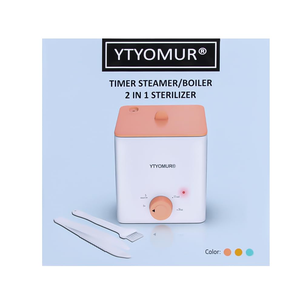 Sanitary Menstrual Cup Sterilizer & Disc Cleaner - 2-in-1 Boiling & Steaming Modes for Women's Hygiene Care - Auto Shutoff Timer with Cleaning Brush & Heat Resistant Clip - Perfect for Travel, Home & Gym Use