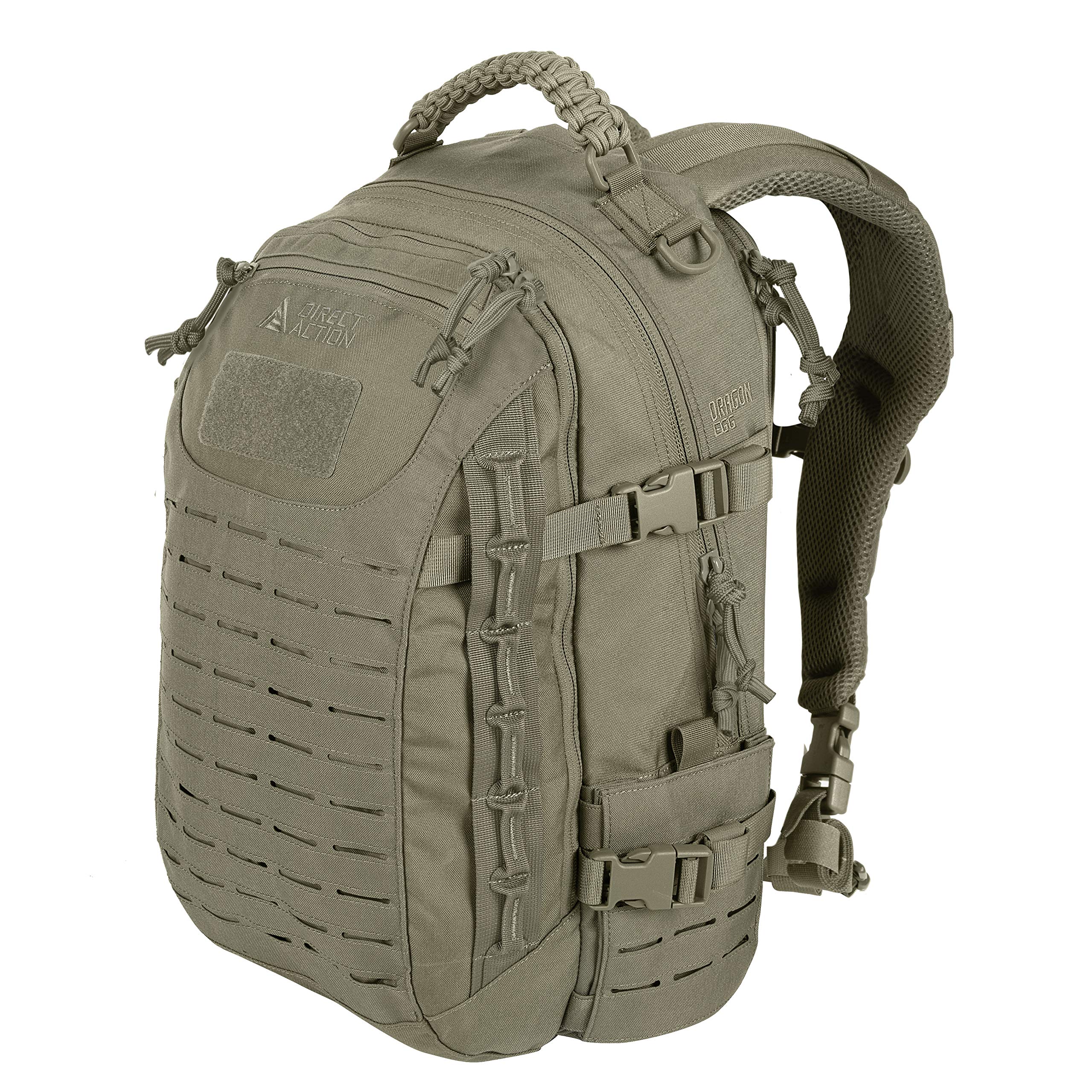Dragon Egg Mk II Tactical Backpack - 25L Military Rucksack with MOLLE System, Water-Resistant & Durable for Outdoor, Hiking, Camping (Adaptive Green) - Perfect for Tactical Gear, Survival Equipment & Everyday Carry