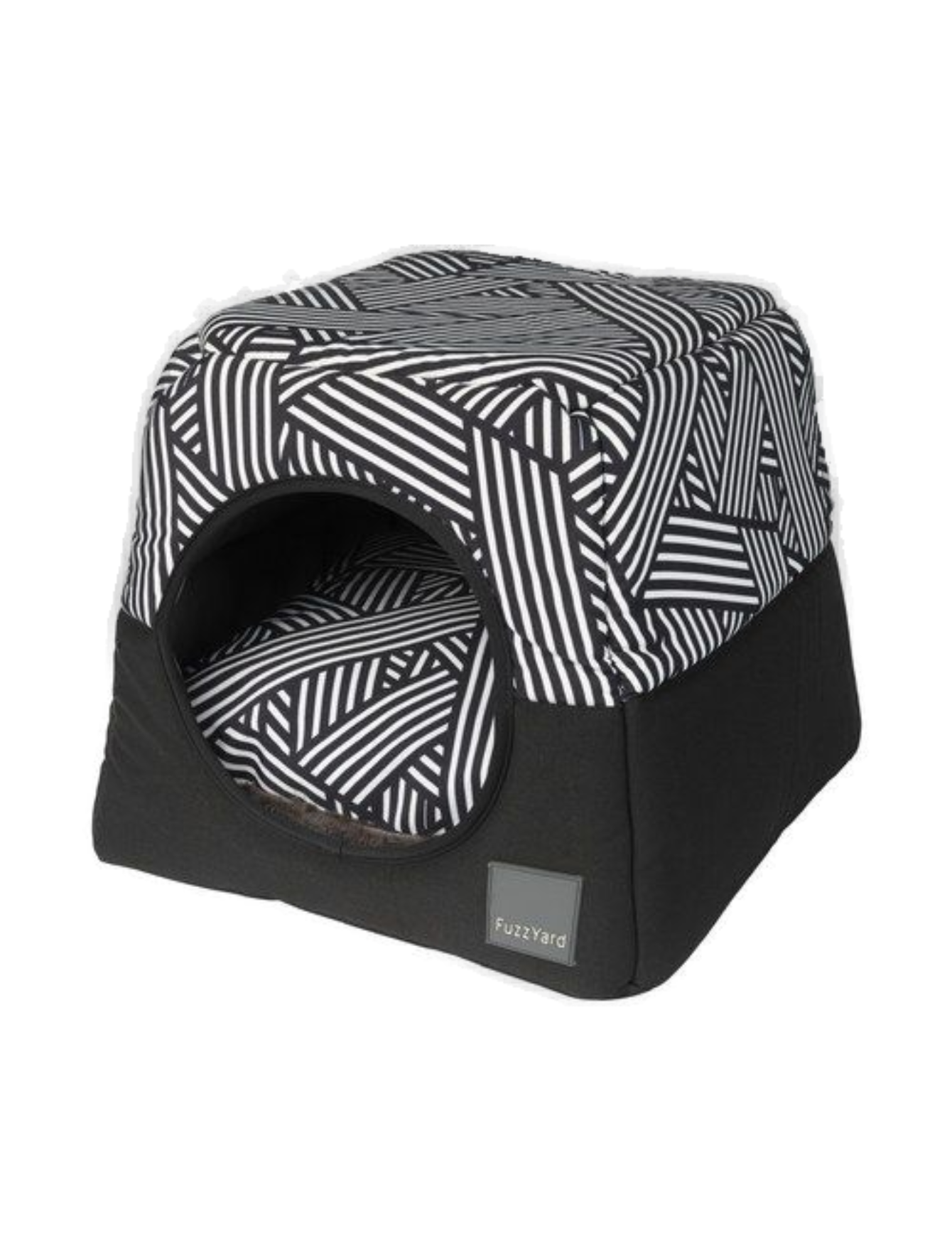 Fuzzyard Cat Cubby Northcote - Cozy Cat Bed with Soft Plush Fabric for Indoor Cats - Perfect for Napping, Lounging & Playtime in Living Room or Bedroom