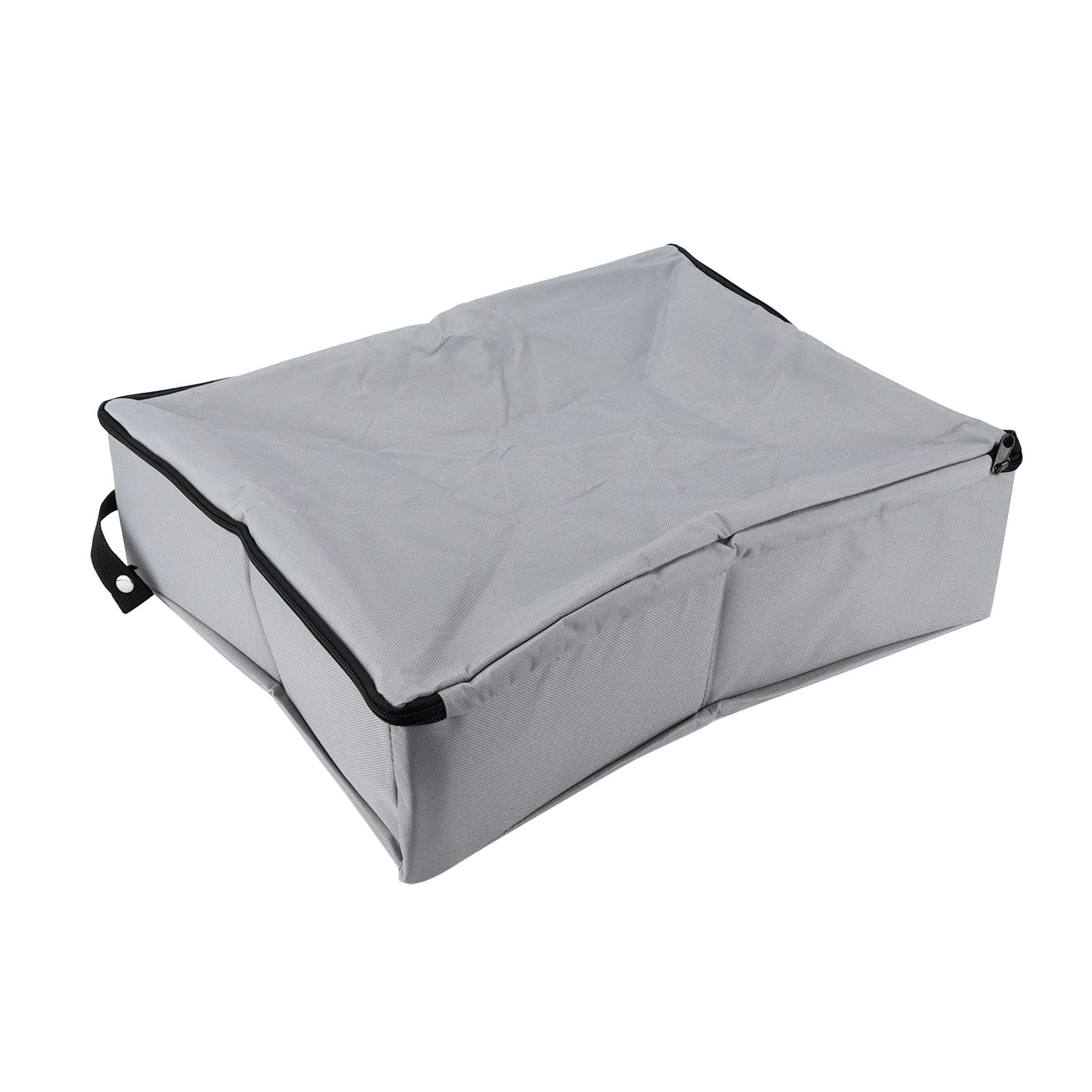 Portable Collapsible Travel Litter Box for Cats - Foldable Cat Litter Carrier with Lid & Handle for Outdoor Adventures, Camping, Road Trips & Pet Travel