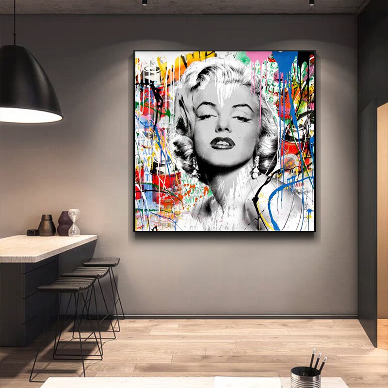 Vintage Marilyn Monroe Poster - Classic Hollywood Collectible for Home Decor & Movie Memorabilia Enthusiasts | Perfect for Living Room, Bedroom & Office Wall Art