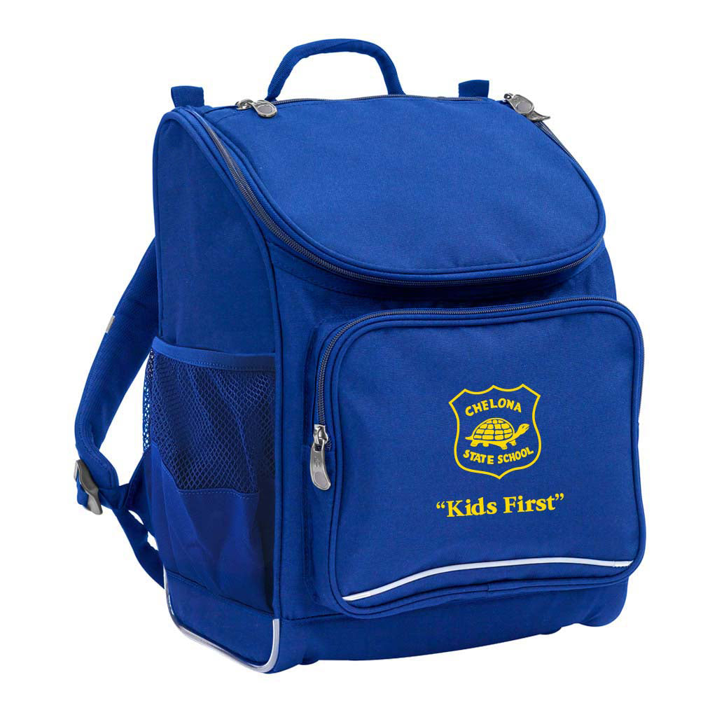 Chelona State School Mighty Tuff Pack PRIMARY 24LTR Royal Blue Durable Backpack for Kids - Perfect for School, Travel & Outdoor Adventures