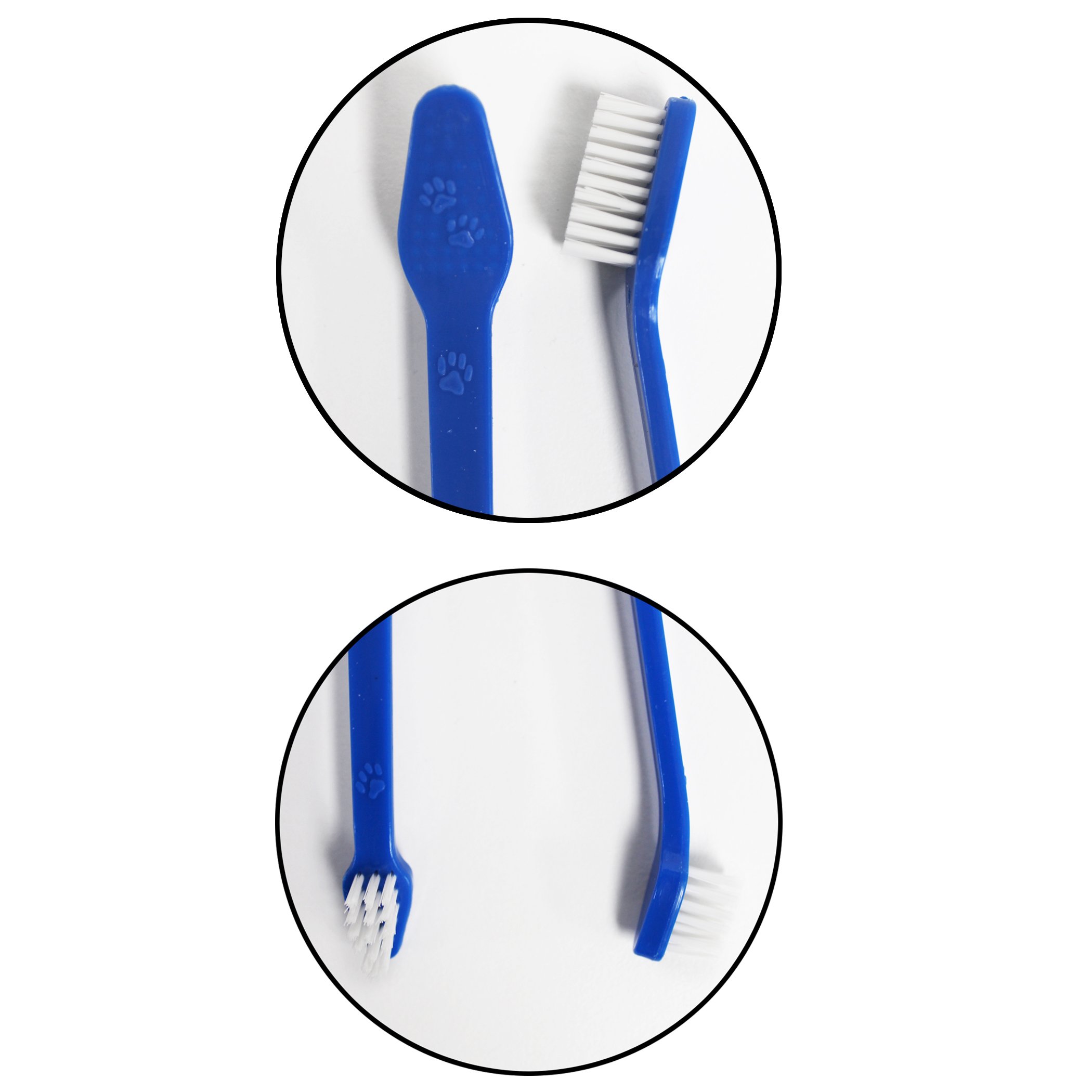 Pet Dog Toothbrush Set - Soft Bristles for Gentle Cleaning - Dental Care Kit for Small & Large Dogs - Perfect for Daily Oral Hygiene at Home
