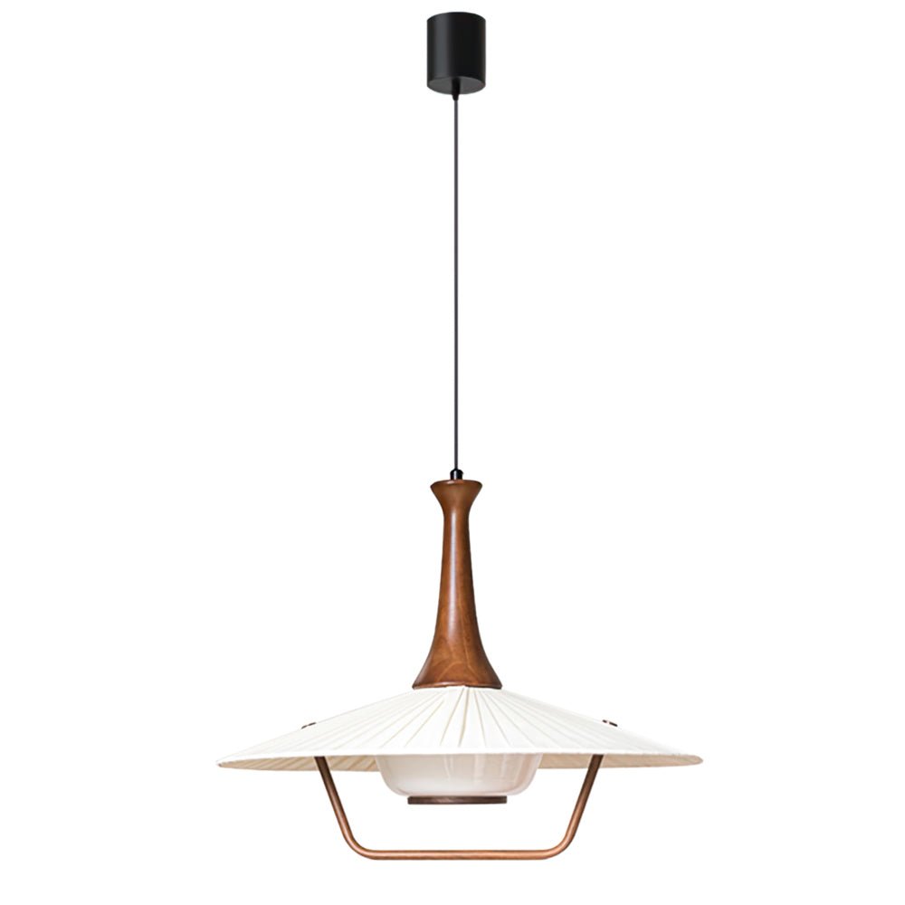 Eikon Modern Pendant Lamp - Sleek Hanging Light Fixture for Dining Room, Kitchen Island & Bedroom Decor - Adjustable LED Ceiling Light with Dimmable Bulb