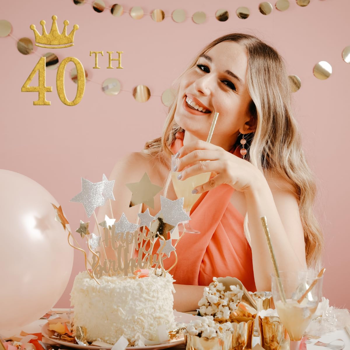 40th Birthday Gift Set for Women - Infinity Collection Expandable Charm Bracelet with Greeting Card | Thoughtful 40th Birthday Present for Wife, Daughter, Sister | Perfect for Milestone Celebrations, Anniversaries & Special Occasions