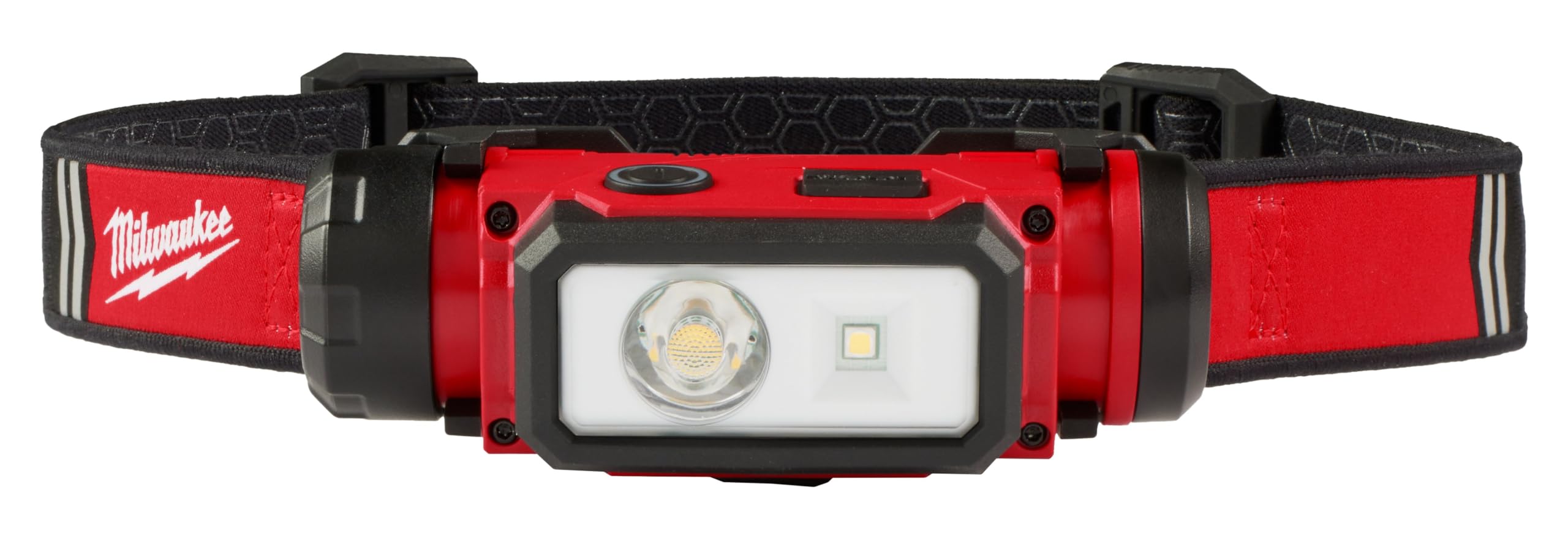 Milwaukee 2163-21 USB Rechargeable LED Headlamp with Battery & Charger - Bright Hands-Free Lighting for Camping, Hiking, Construction Work and Nighttime Repairs