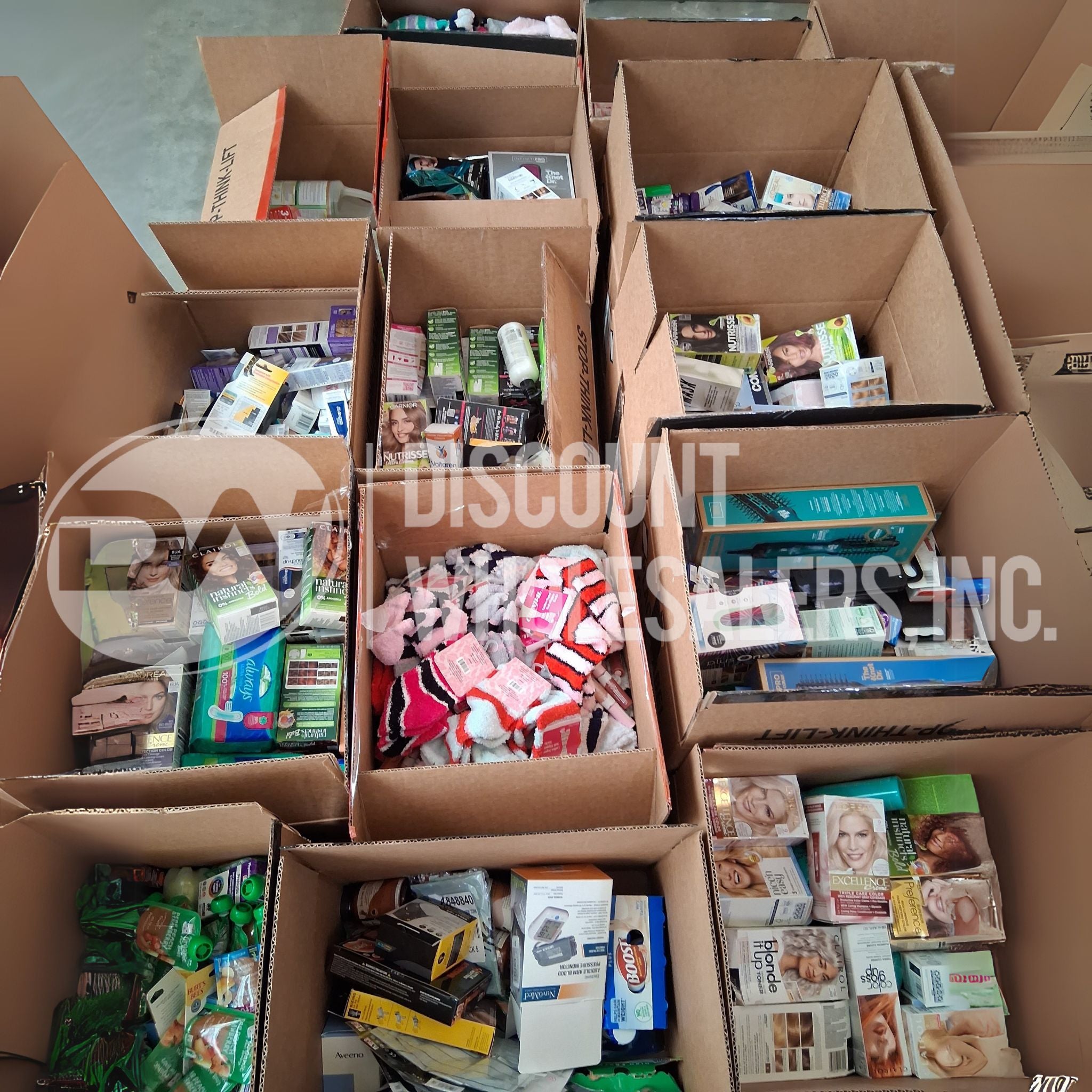 CVS Cosmetic & HBC Bulk Pack (1586 Pcs/Pallet) - Wholesale Beauty & Personal Care Products for Retail Stores & Pharmacies