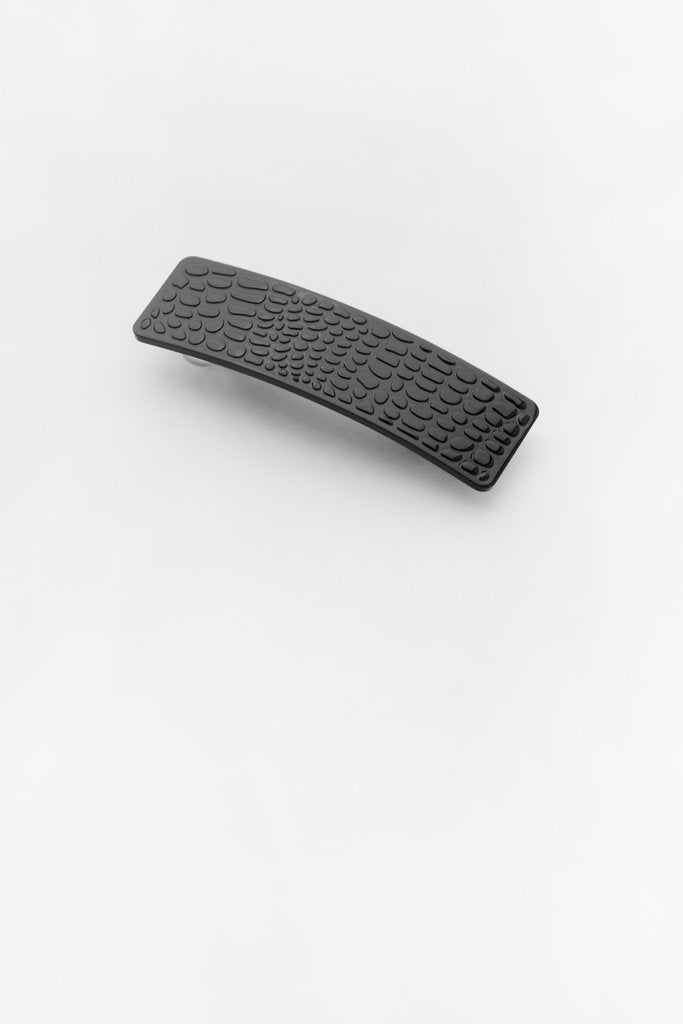 Embossed Black Hair Clip - Elegant & Stylish Hair Accessory for Women & Girls | Perfect for Parties, Weddings & Everyday Wear