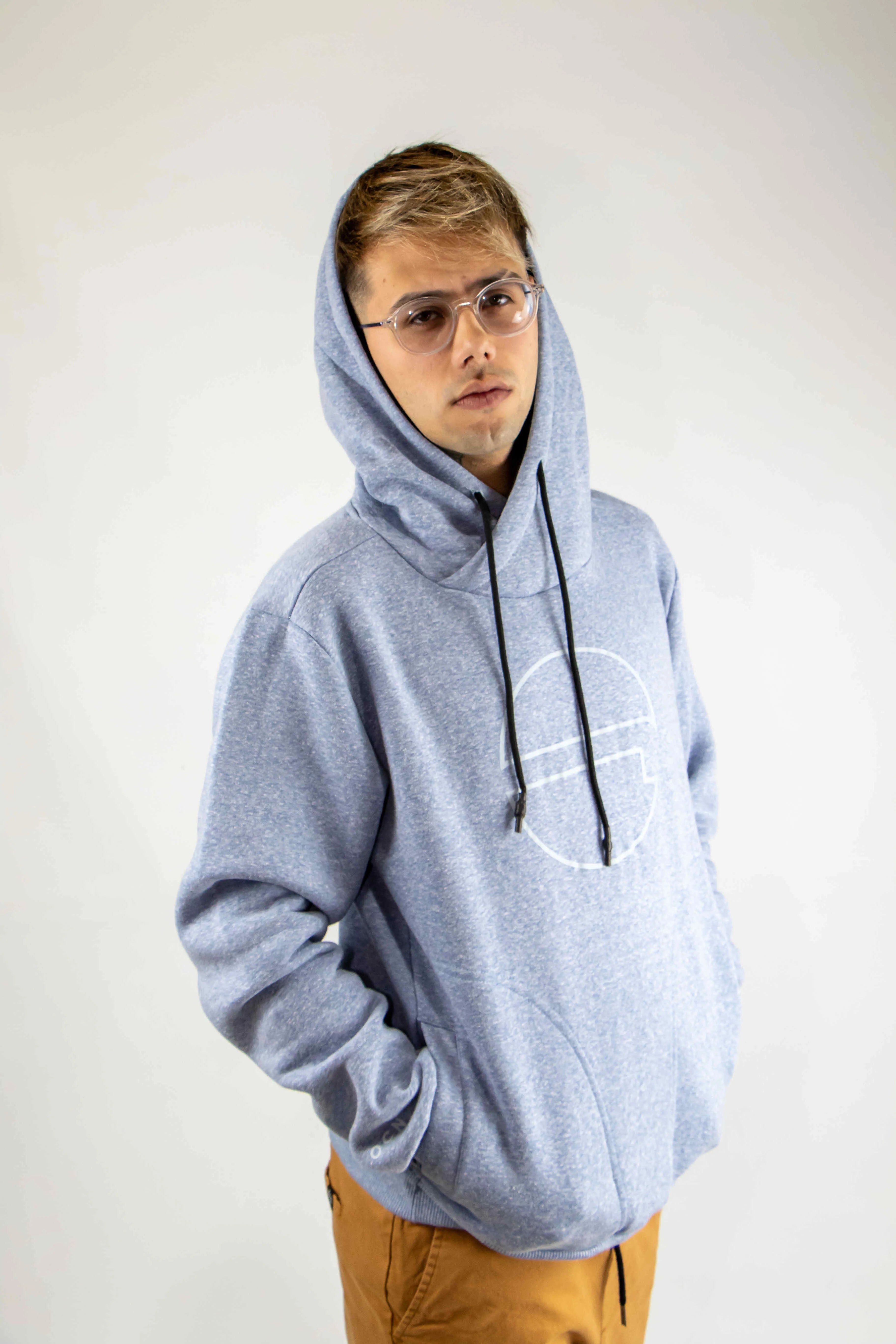 OCN H Kang Blue Hoodie for Men & Women - Cozy Winter Pullover Sweatshirt - Perfect for Casual Wear, Outdoor Activities & Cold Weather