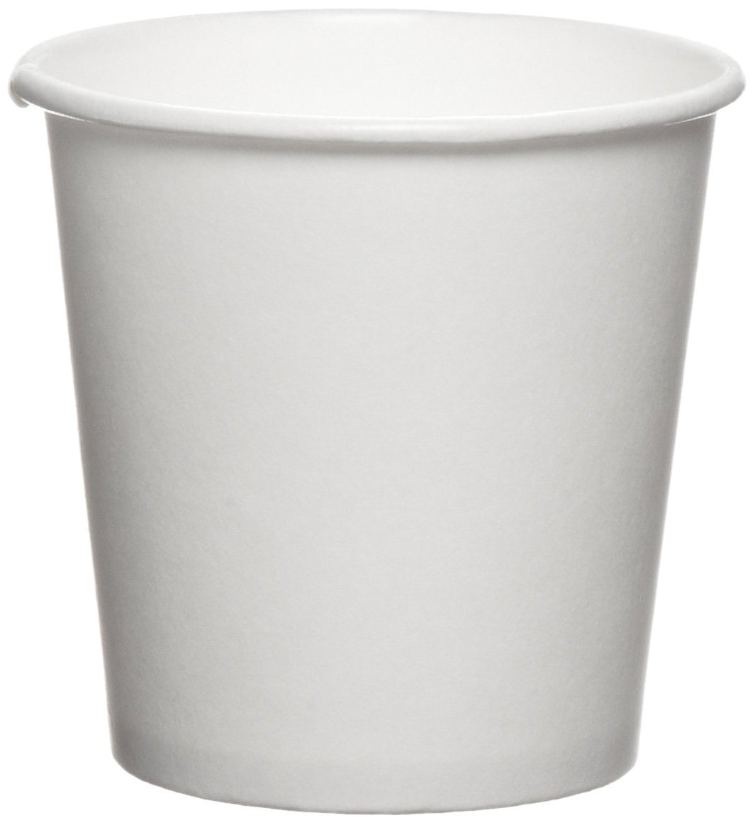 Decony 4 oz. White Disposable Paper Cups - 1000 Pack | Bulk Party Cups for Coffee, Tea, Juice & Water | Perfect for Events, Office & Home Use