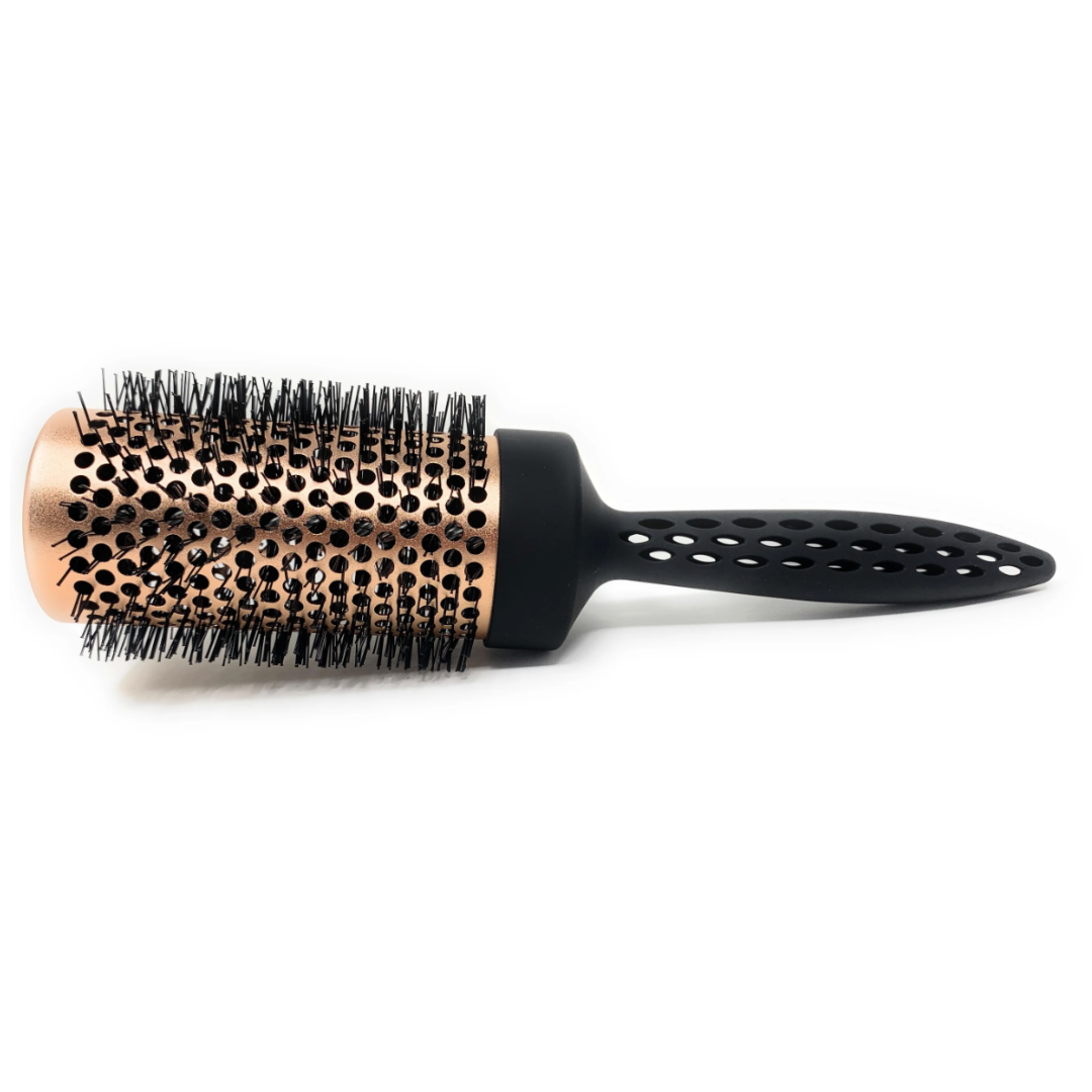 Professional Cricket Copper Binge Tension Thermal Hair Brush with Carbon & Tourmaline Bristles - 1 Count for Smoothing, Styling & Frizz Control - Perfect for Salon, Home Use & Travel