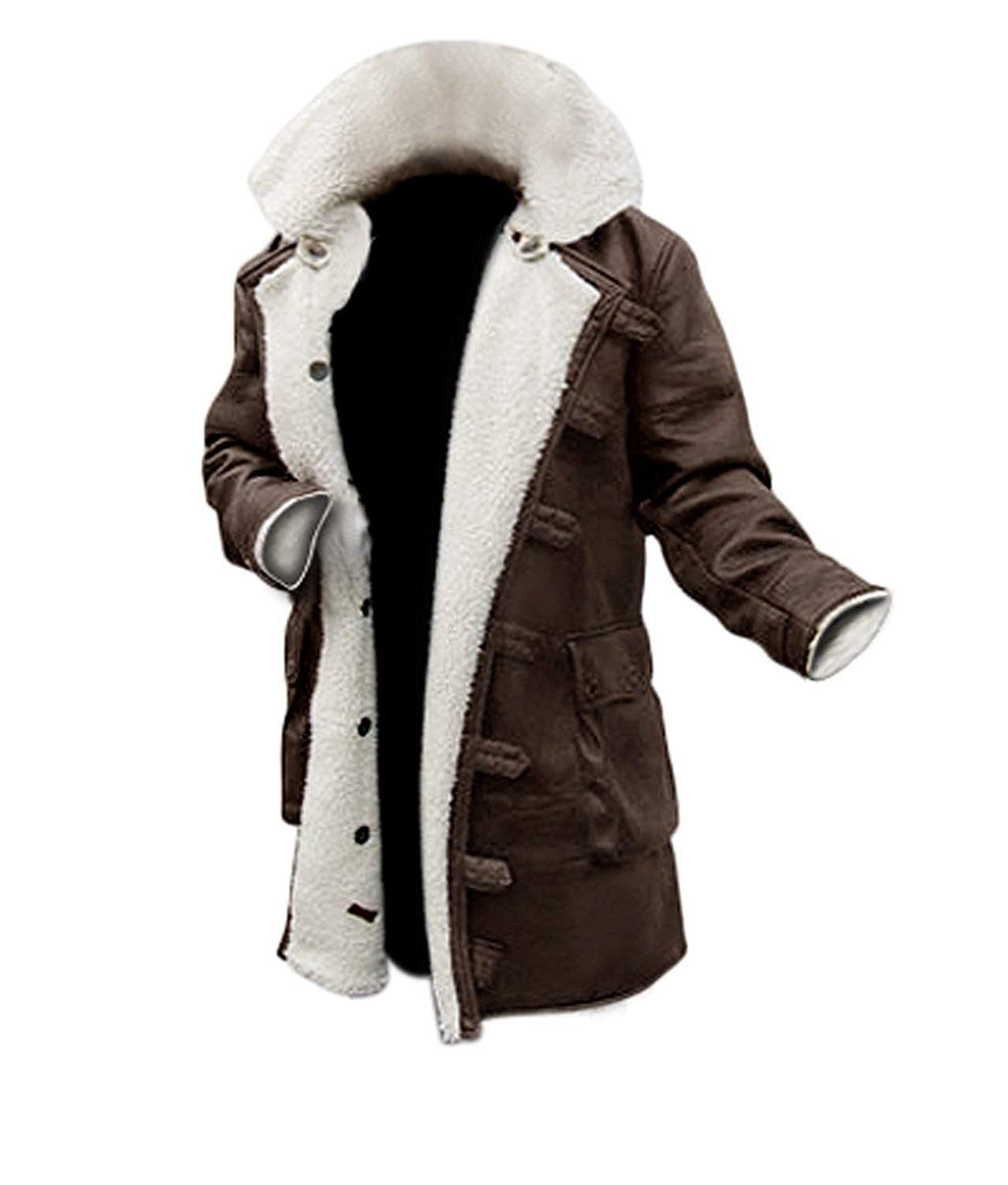 Blingsoul Genuine Lambskin Swedish Bomber Jacket - Sherpa Lined Winter Leather Coat with Fur Collar | Warm Fashion Outerwear for Men & Women | Perfect for Cold Weather, Street Style & Casual Outings