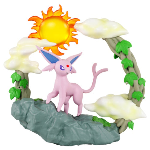 Pokemon Circular Diorama Collection - Re-Ment 3 Inch Miniature Collectible Figures for Display & Home Decor | Perfect for Anime Fans, Gift Giving & Pokemon Merchandise Collectors