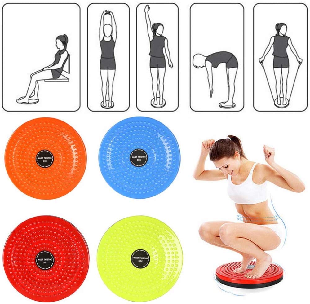 Qiuqiu Fitness Waist Twisting Disc - Portable Balance Board for Core Workouts, Waist Slimming & Hip Exercises | Perfect for Home Gym, Office Breaks & Physical Therapy