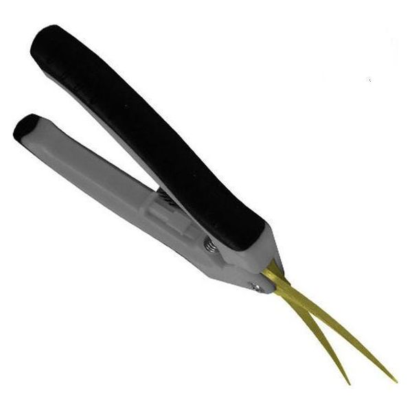 Premium Piranha Pruner - Titanium Coated Curved Blade Trimming Scissors for Gardening, Bonsai, and Floral Arrangements | Sharp & Durable Garden Shears for Precise Cutting