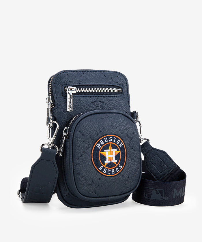 Houston Astros MLB Mini Crossbody Purse for Women - Stylish Baseball Fan Bag for Game Day, Travel & Everyday Use