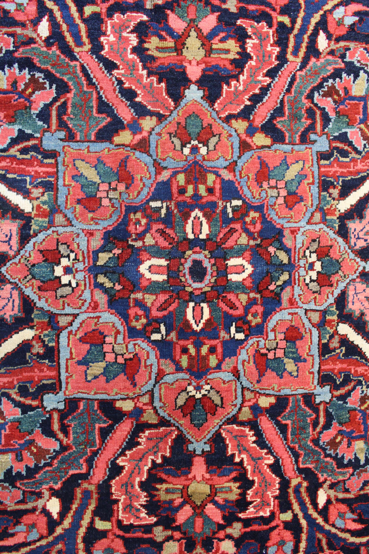 Antique Ahar Heriz Handwoven Traditional Persian Rug JF8015 - Perfect for Living Room, Bedroom & Home Decor