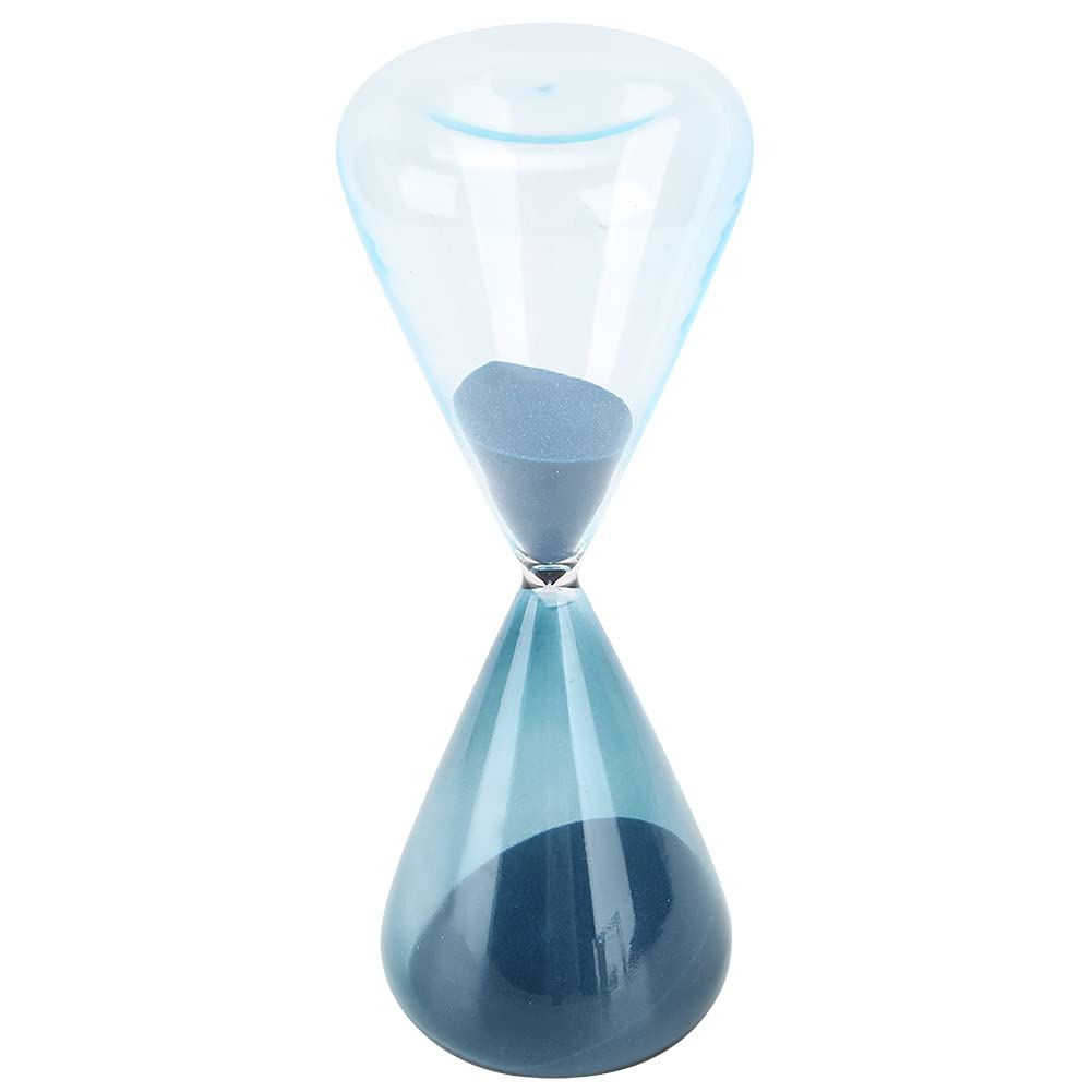 Unique Sand Timer Hourglass - High Borosilicate Glass Sand Clock for Office, Bedroom & Living Room Decor | Perfect for Meditation, Time Management & Home Decoration