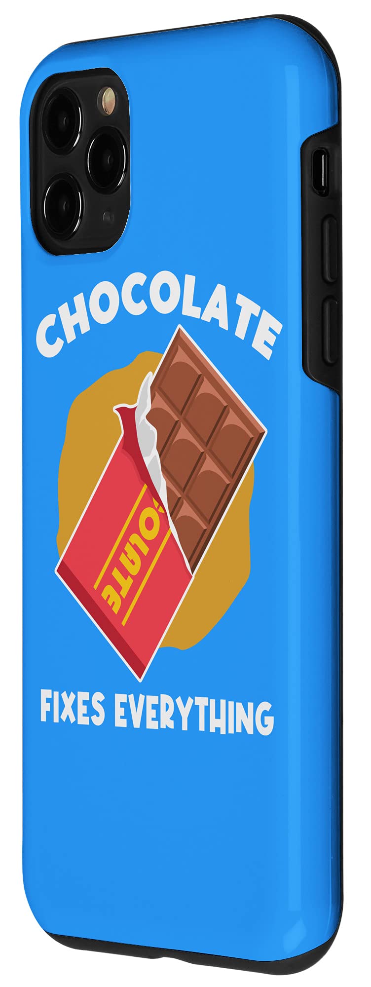 iPhone 11 Pro Case - Chocolate Heartbeat Candy Bar Design, Slim Protective Cover with Shock Absorption | Perfect Gift for Valentine's Day, Birthday & Daily Use