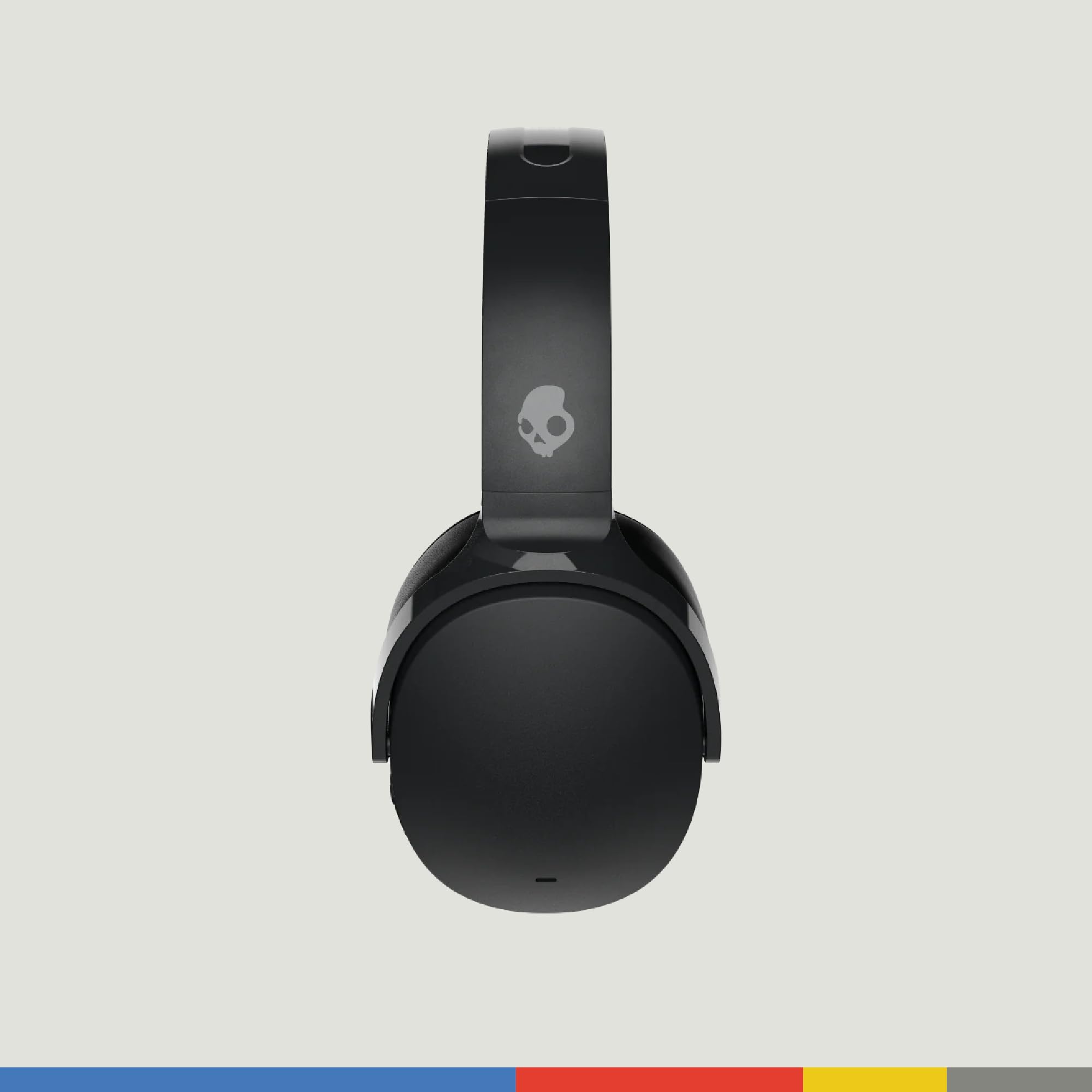 Skullcandy Hesh ANC Wireless Over-Ear Headphones with Active Noise Cancelling, 22-Hour Battery Life, Built-in Mic - Compatible with iPhone, Android & Bluetooth Devices (True Black) - Perfect for Travel, Work & Music Lovers