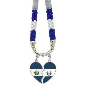 Handmade El Salvador Heart Necklace - Authentic Latin American Jewelry for Women - Perfect for Gifts, Parties & Everyday Wear