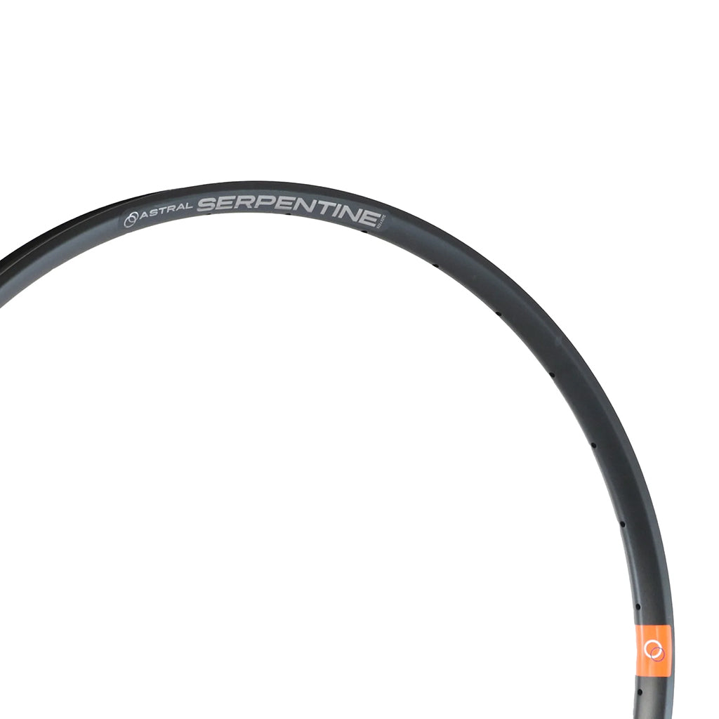 **Astral Serpentine 29 Alloy Disc Brake Rim - 32H Black - High-Performance MTB & Gravel Bike Wheel for Off-Road & Trail Riding**