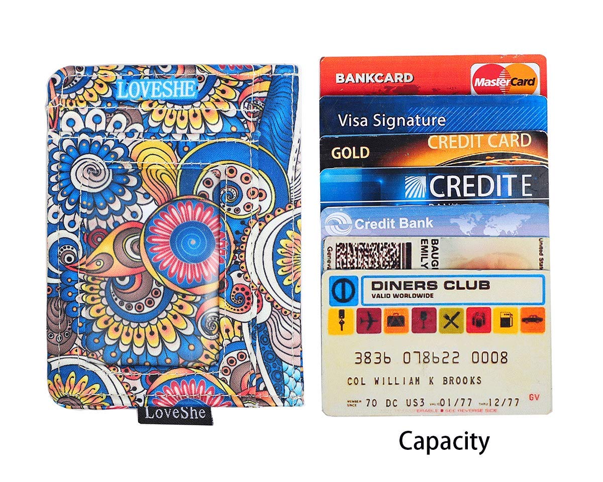RFID Blocking Credit Card Holder for Women - Slim & Secure Wallet with Anti-Theft Protection - Perfect for Travel, Shopping & Everyday Use (SunshineAvenue)