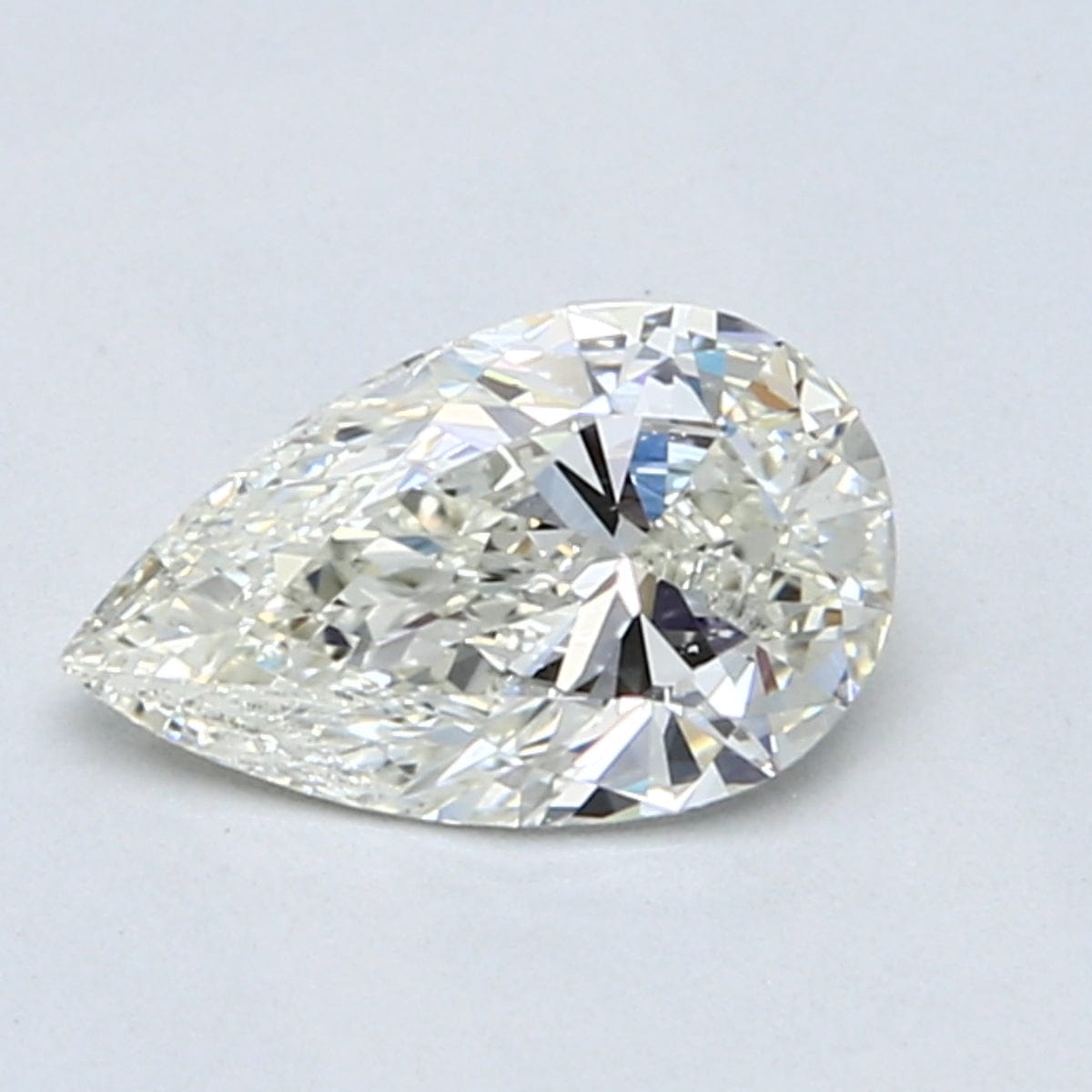 0.90 Carat J SI2 Pear Diamond - Premium Loose Pear Cut Diamond for Engagement Rings & Fine Jewelry - Perfect for Bridal, Anniversary & Special Occasion Gifts