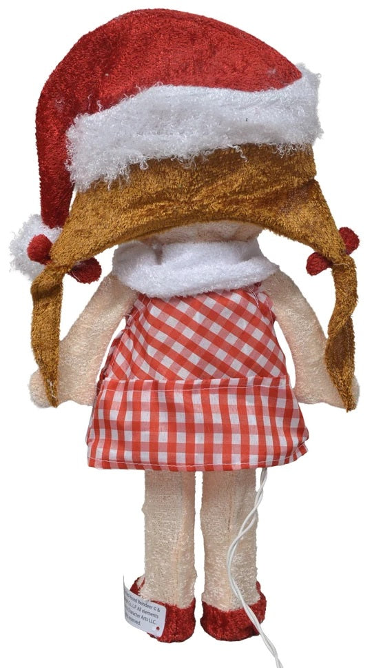24 Misfit Sally Tinsel Outdoor Christmas Decorations - Inspired by Rudolph the Red-Nosed Reindeer - Perfect for Yard, Porch & Holiday Party Decor