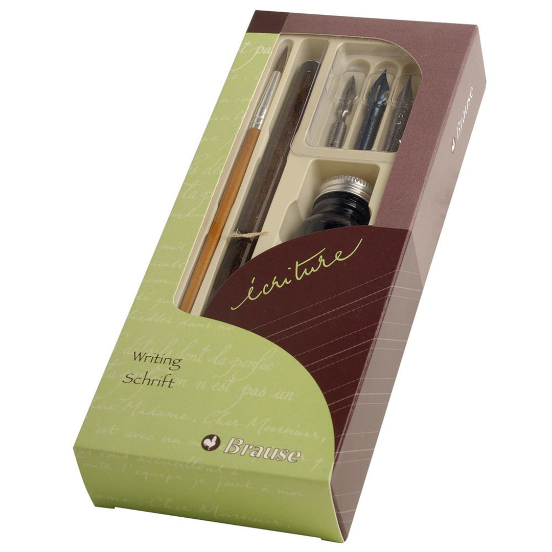 Brause Calligraphy Pen Set - Premium Fountain Pen for Hand Lettering & Calligraphy - Perfect for Wedding Invitations, Greeting Cards & Art Projects