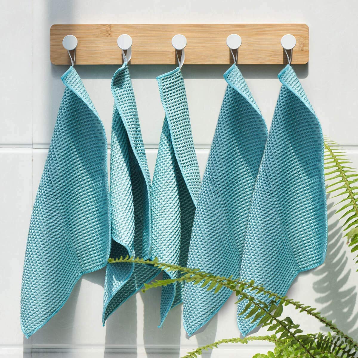 Premium Waffle Weave Microfiber Towels - 12x12