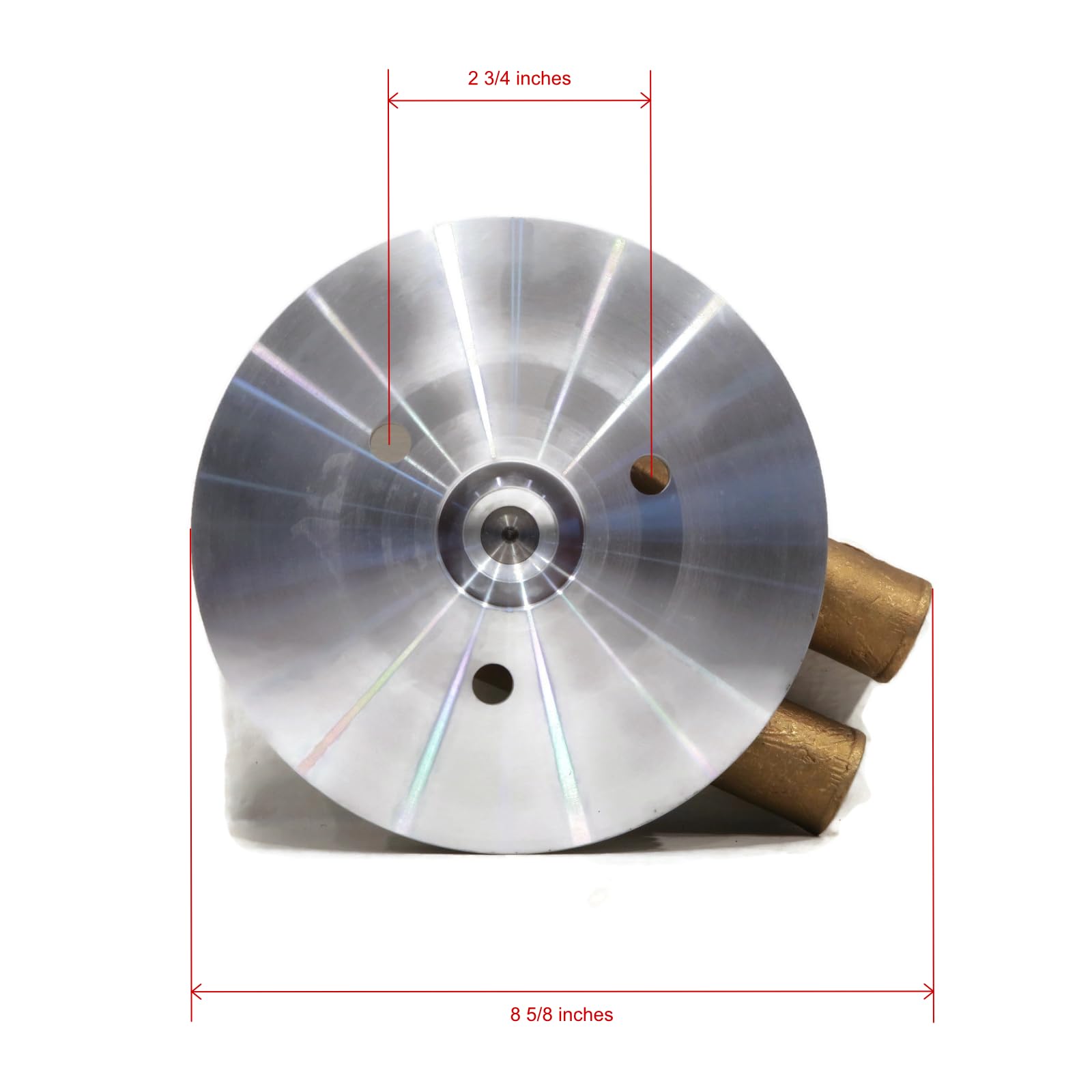 Volvo Penta 21951348, 21213660, 3862567 Raw Sea Water Pump Assembly with Impeller Replacement - Perfect for Marine Engine Cooling Systems on Boats and Yachts