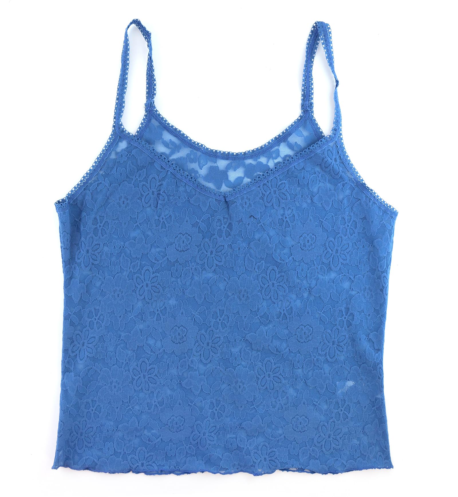 Hanky Panky Women's Lace Strappy Cami Top - Soft Comfortable Everyday Wear for Layering or Sleepwear